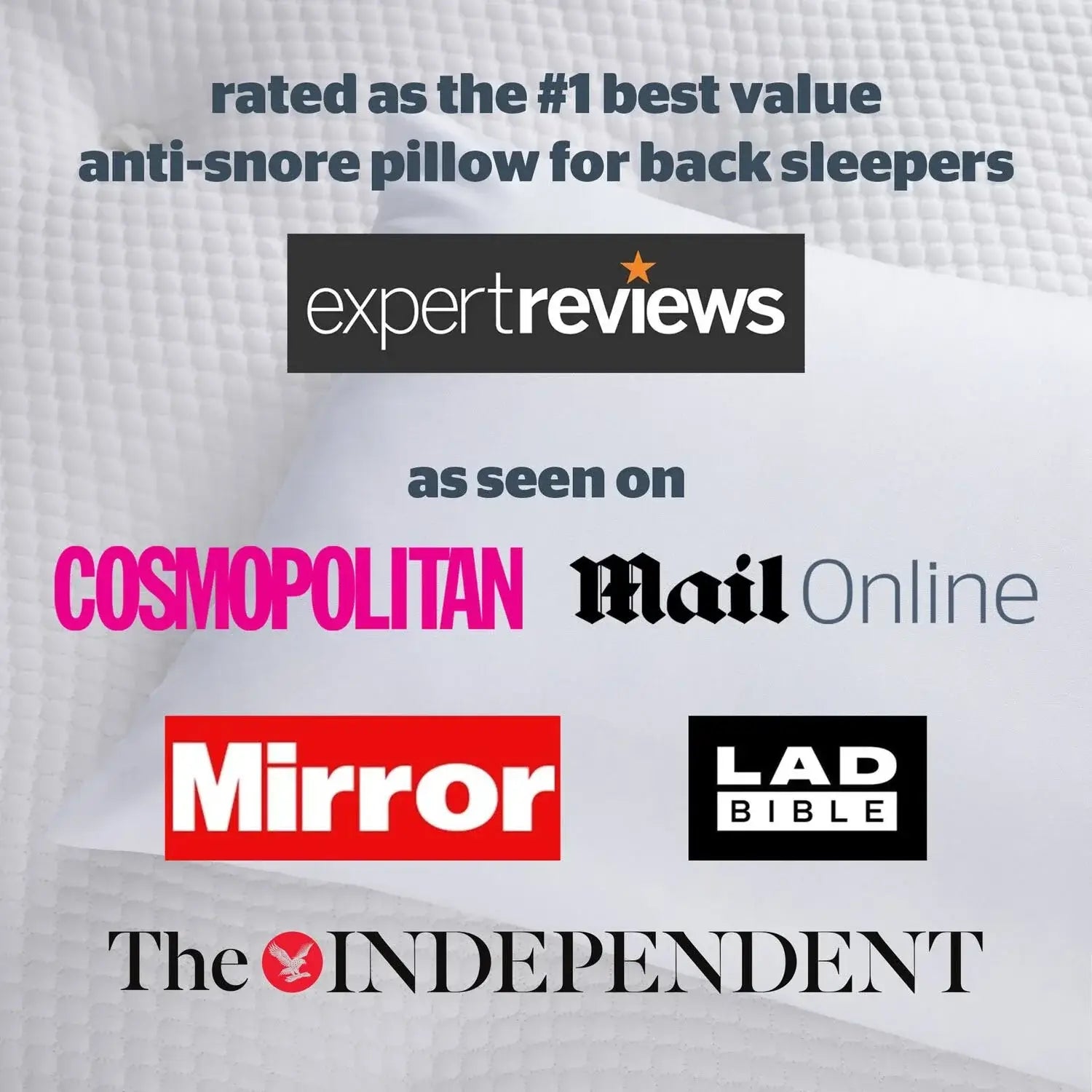 Silentnight Anti-Snore Pillow | UK's Leading Pillow Specialist | UK's Lowest Prices | Featuring UK's Best Brands including TEMPUR®, Dunlopillo, Hypnos, Silentnight, Sealy, Seriously Comfortable & More