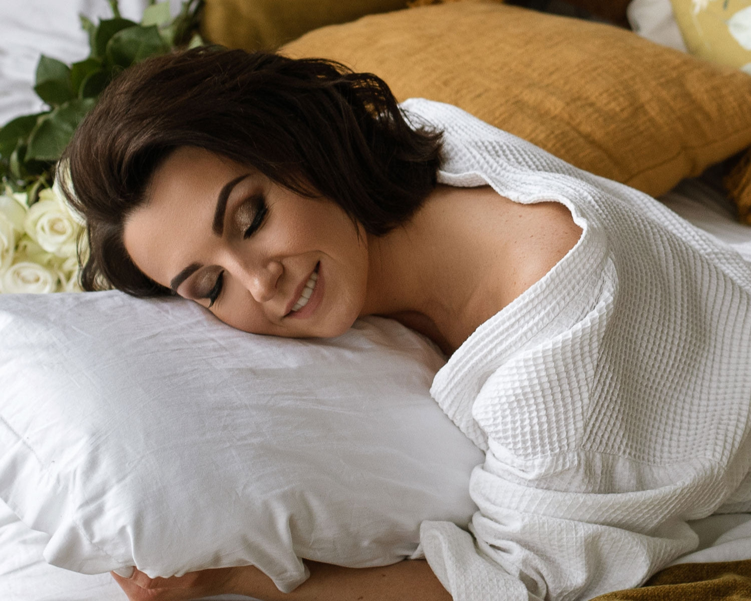 Front Sleeper | Pillow World | UK's Leading Pillow Specialist | UK's Lowest Prices | Featuring UK's Best Brands including TEMPUR®, Dunlopillo, Hypnos, Silentnight, Sealy, Seriously Comfortable & More