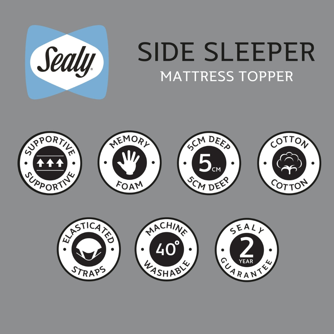 Sealy Side Sleeper Mattress Topper