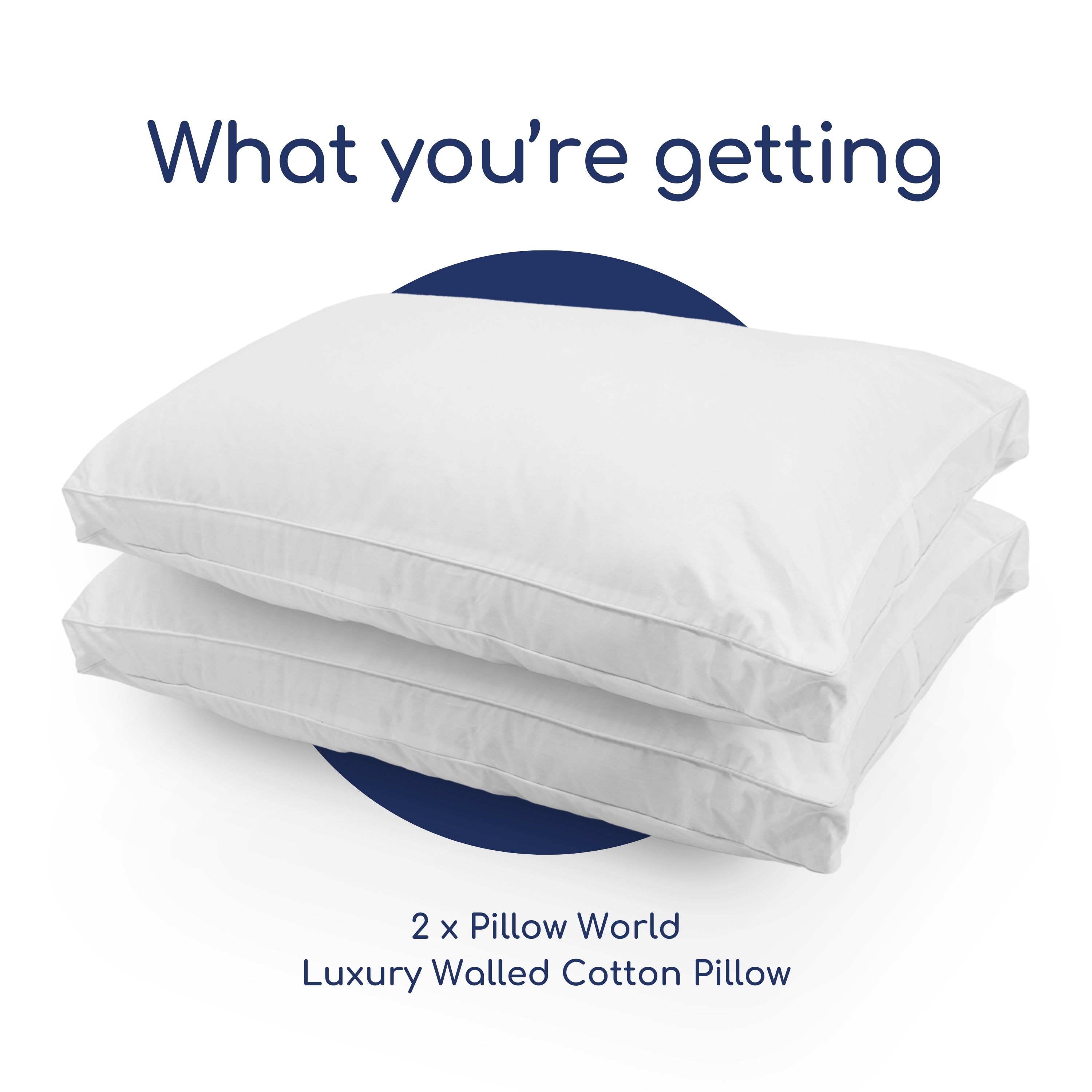 Hypnos Luxury Wool Bundle - 2 Pairs with Pillow Protectors