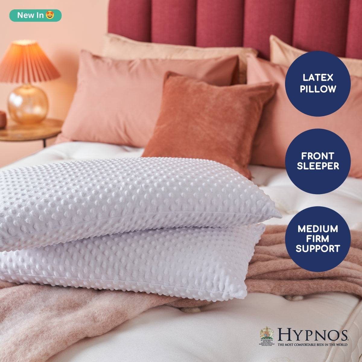 Hypnos Front Sleeper Latex Pillow
