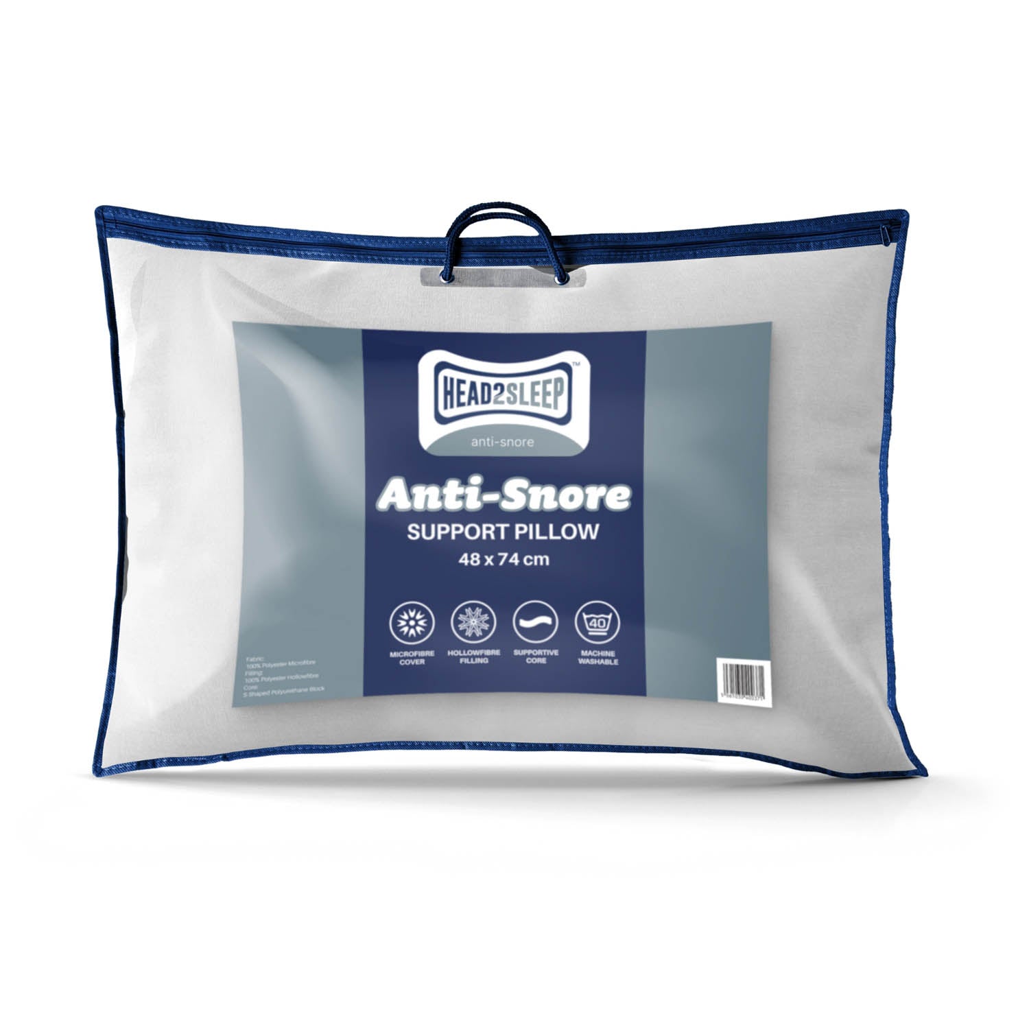 Head2Sleep Anti-Snore Support Pillow