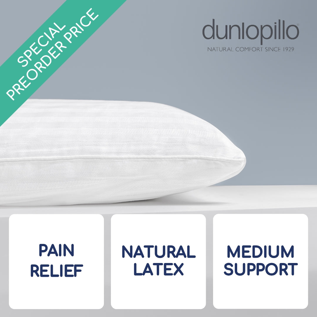 Dunlopillo Super Comfort Latex Pillow - PRE ORDER NOW