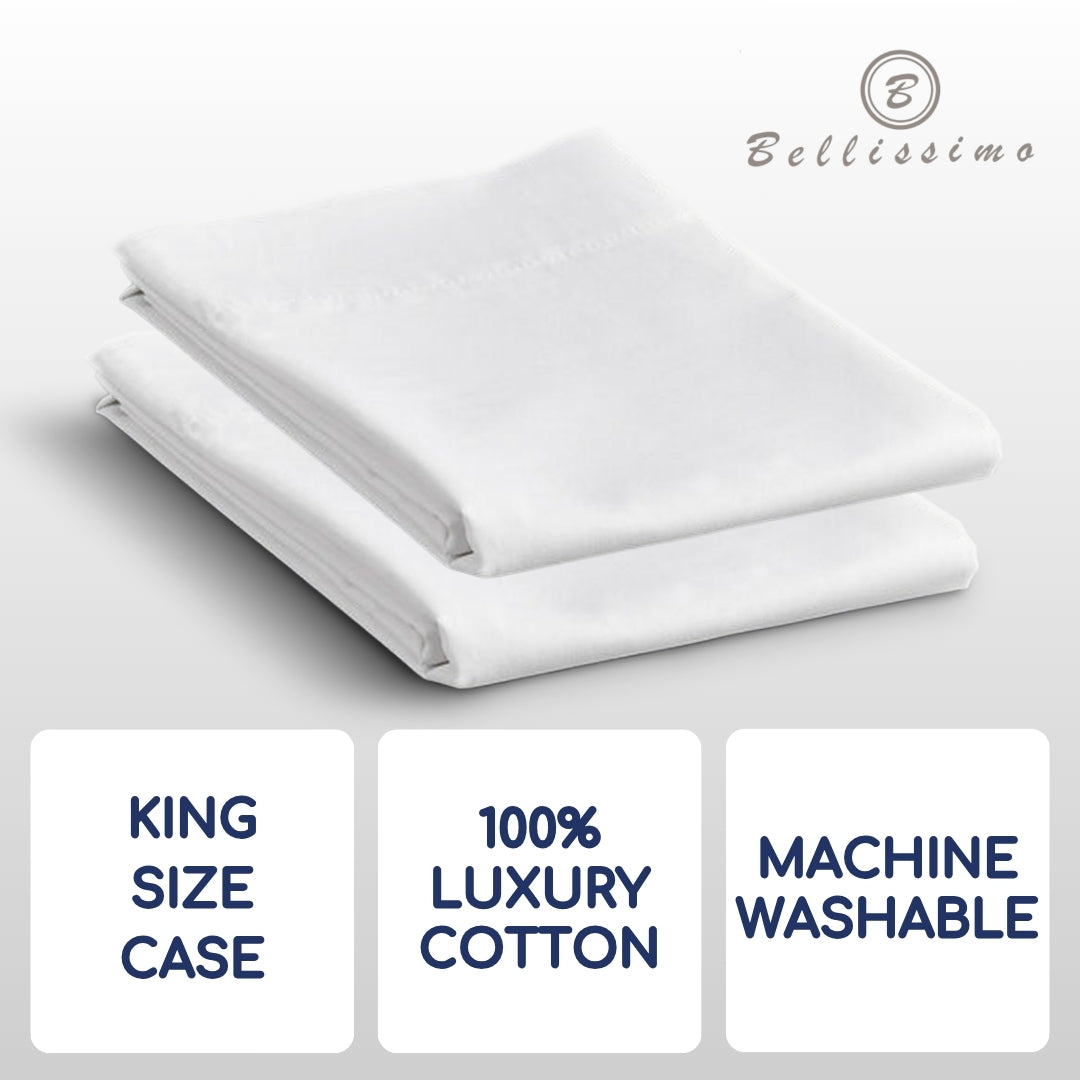 King Size Pillowcase Pair by Bellissimo