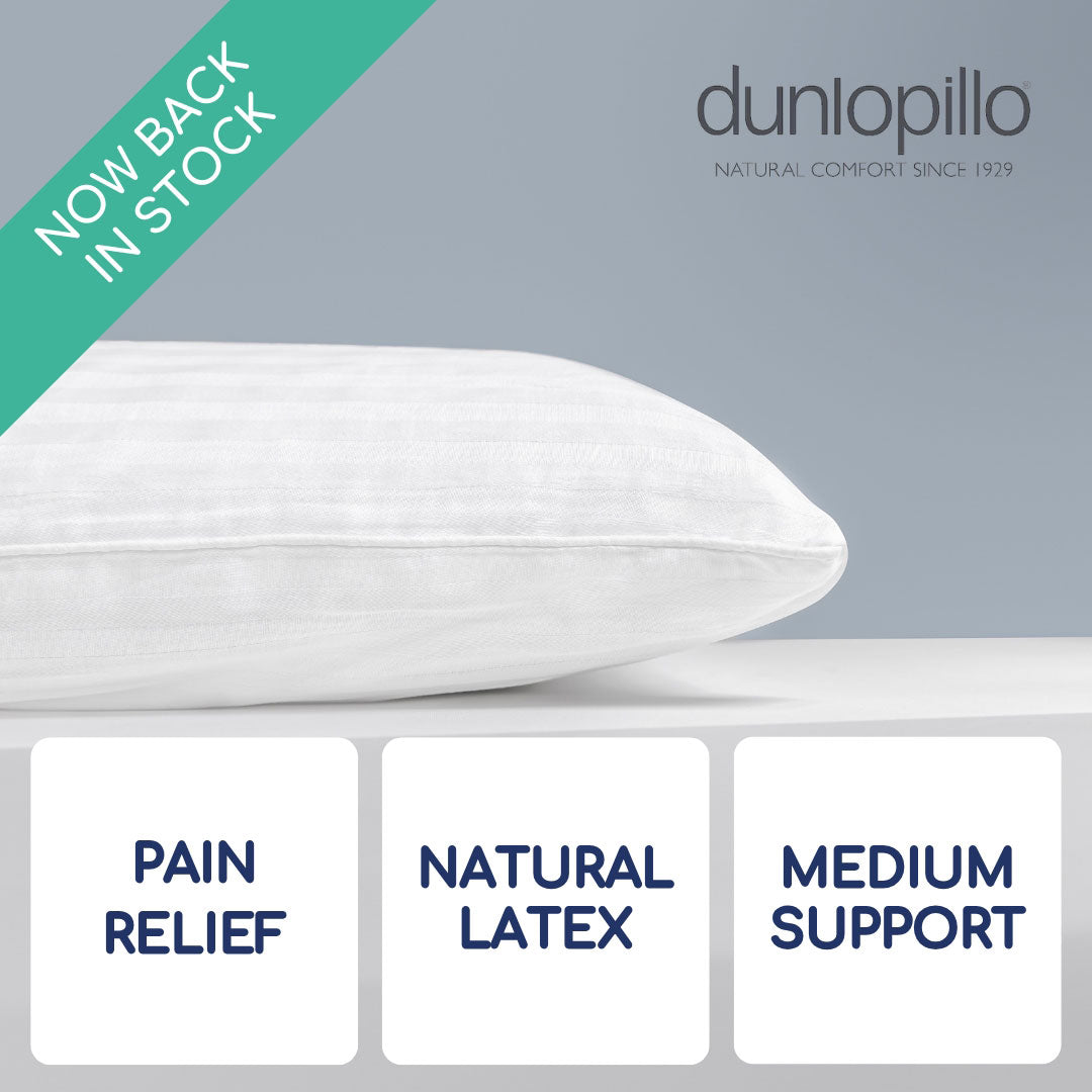 Dunlopillo Super Comfort Latex Pillow - NOW BACK IN STOCK