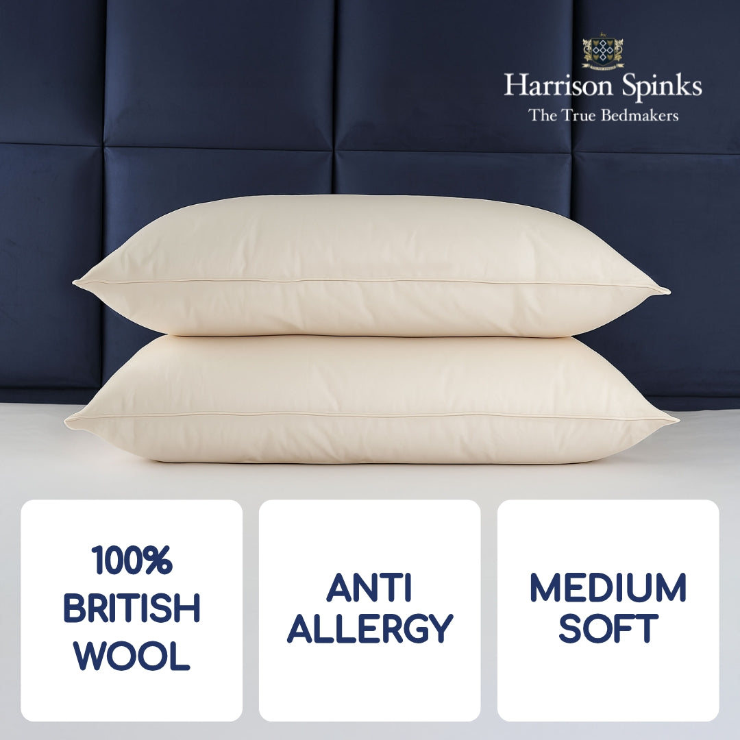 Harrison Spinks Premium British Wool Pillow
