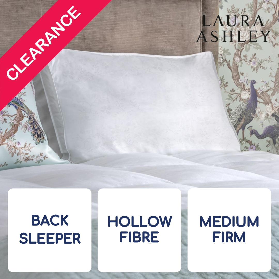 Laura Ashley Luxury Back Sleeper Pillow - CLEARANCE