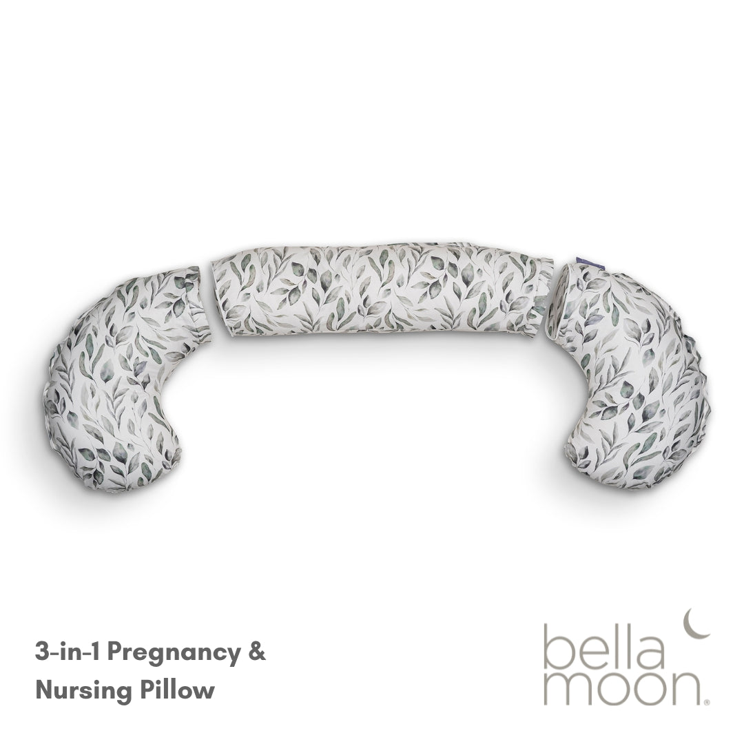 BellaMoon® Pregnancy & Nursing 3-in-1 Waterleaves Pillow