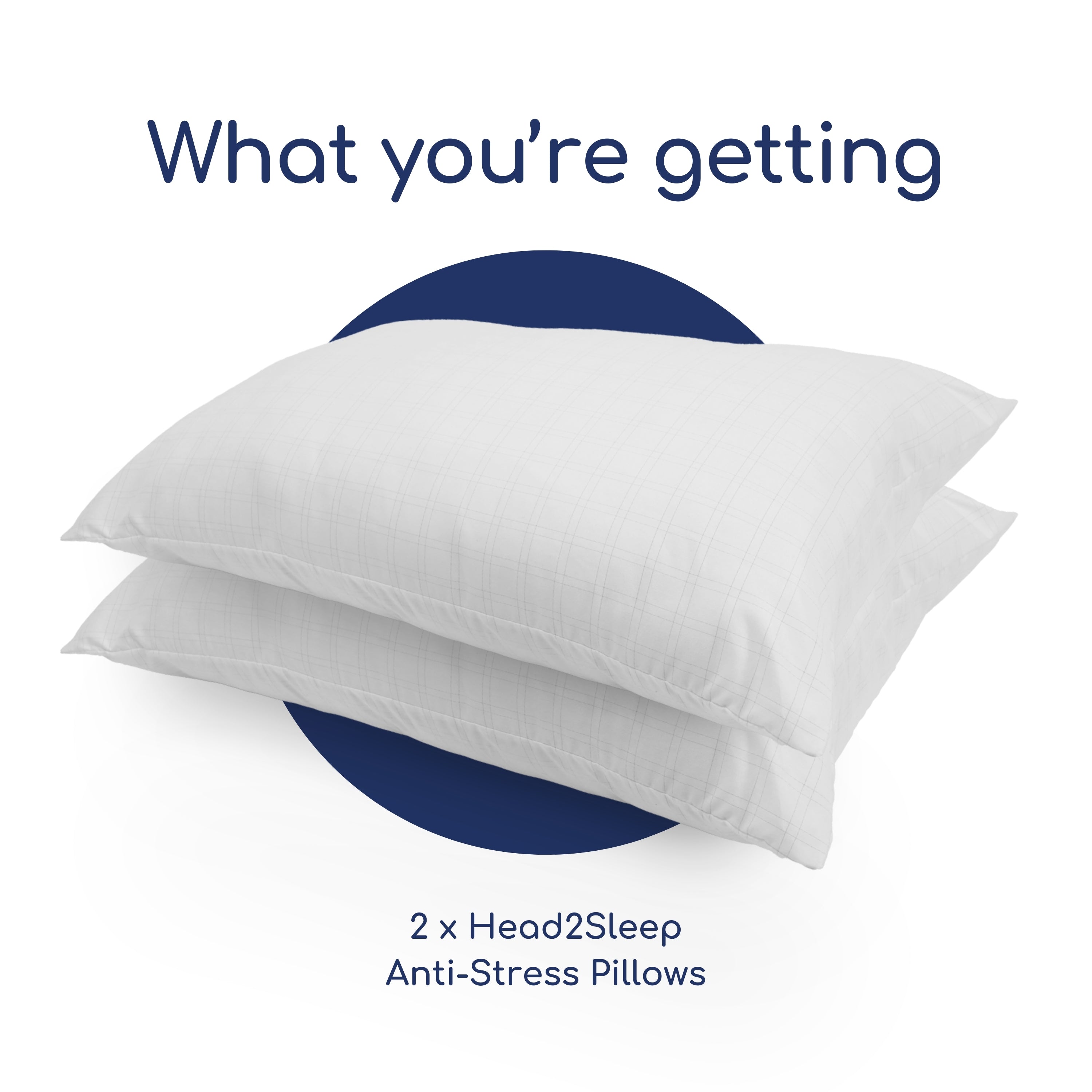 Anti-Stress Bundle - 2 Pairs with Pillow Protectors