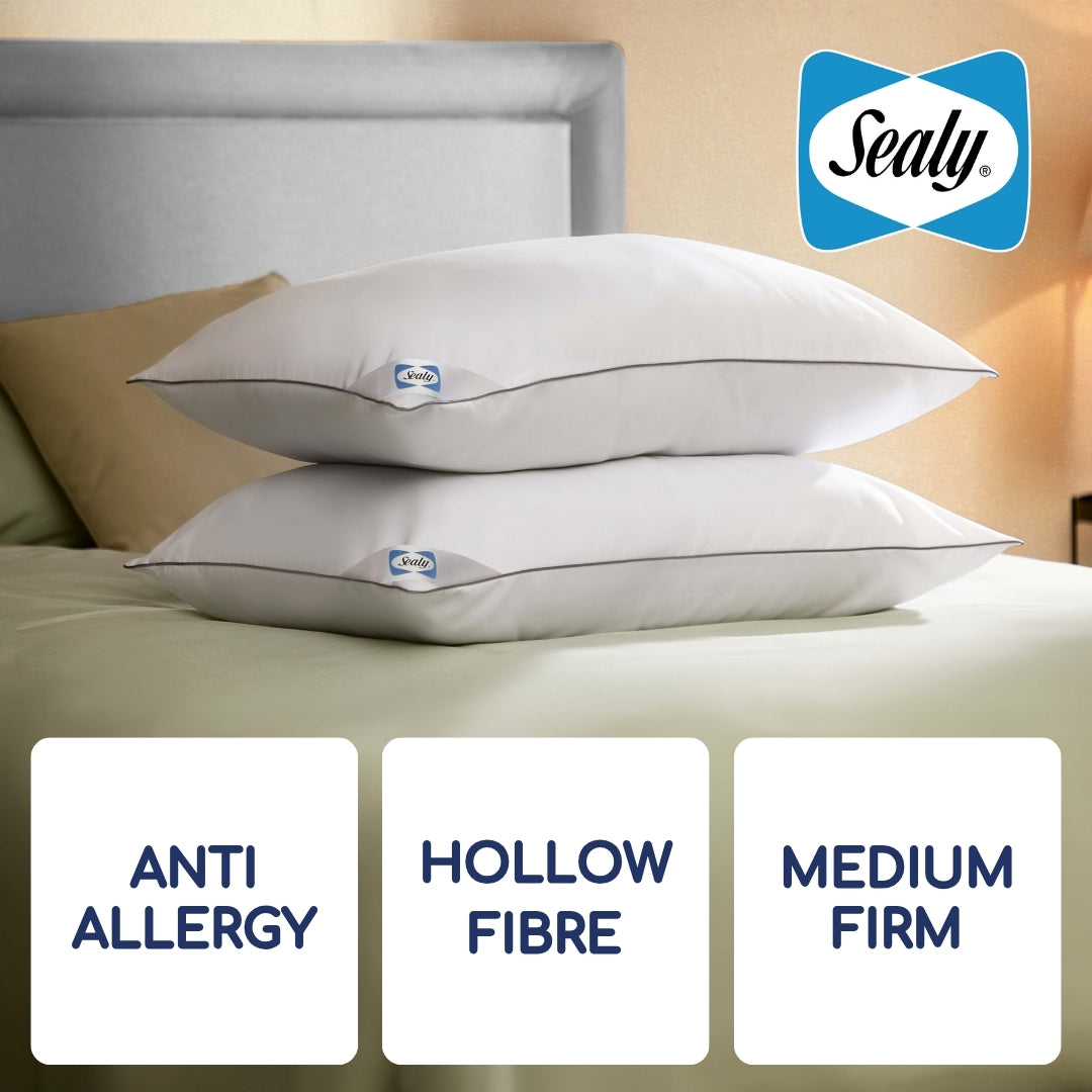 Sealy Anti-Allergy Pillow - Pack of 2