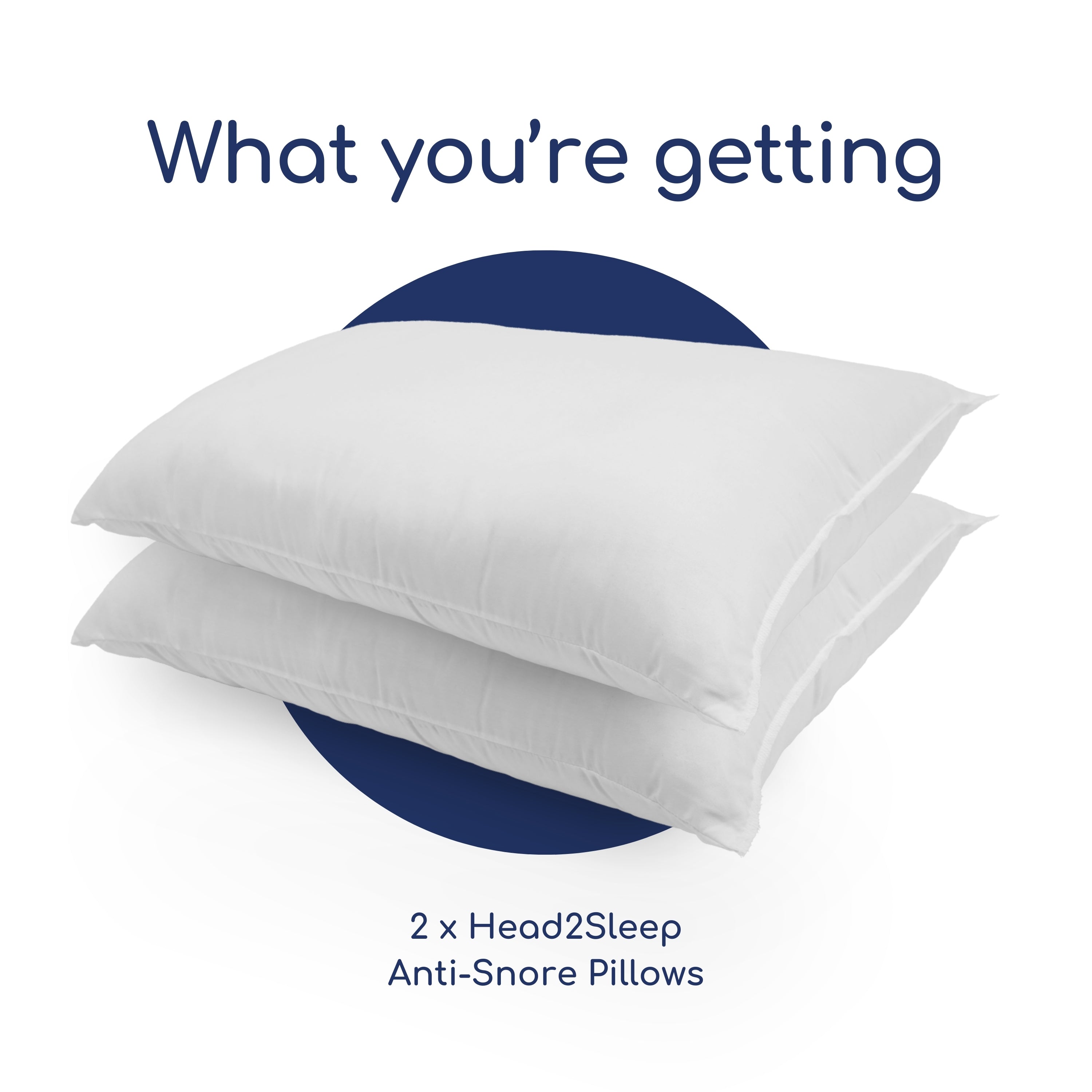 Anti-Snore Bundle - 2 Pairs with Pillow Protectors