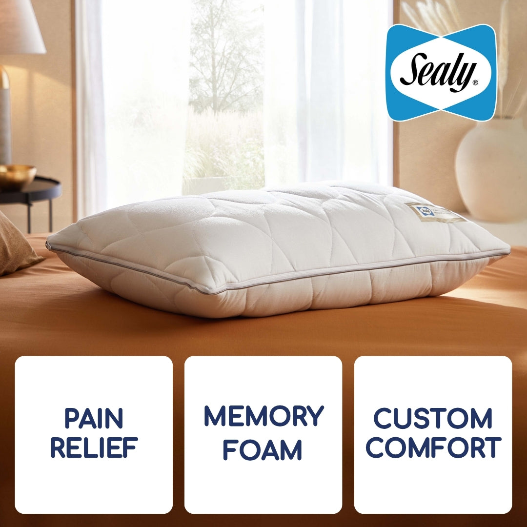 Sealy Dual Comfort Memory Foam Pillow