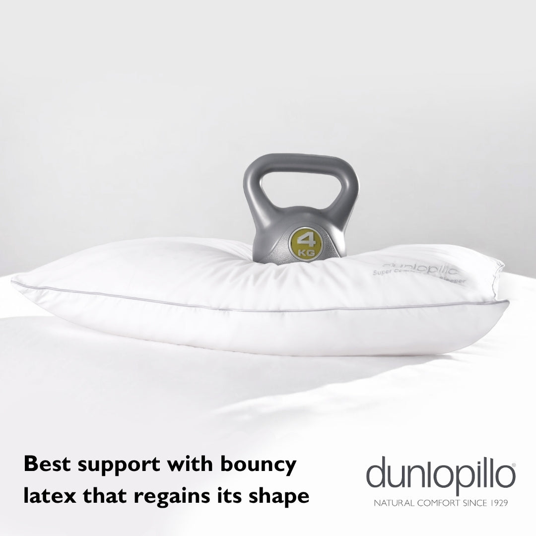 Dunlopillo Super Comfort Latex Pillow NEW 2025