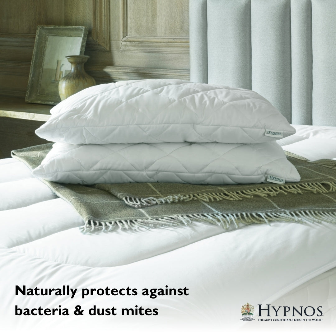 Hypnos Luxury Wool Bundle - 2 Pairs with Pillow Protectors