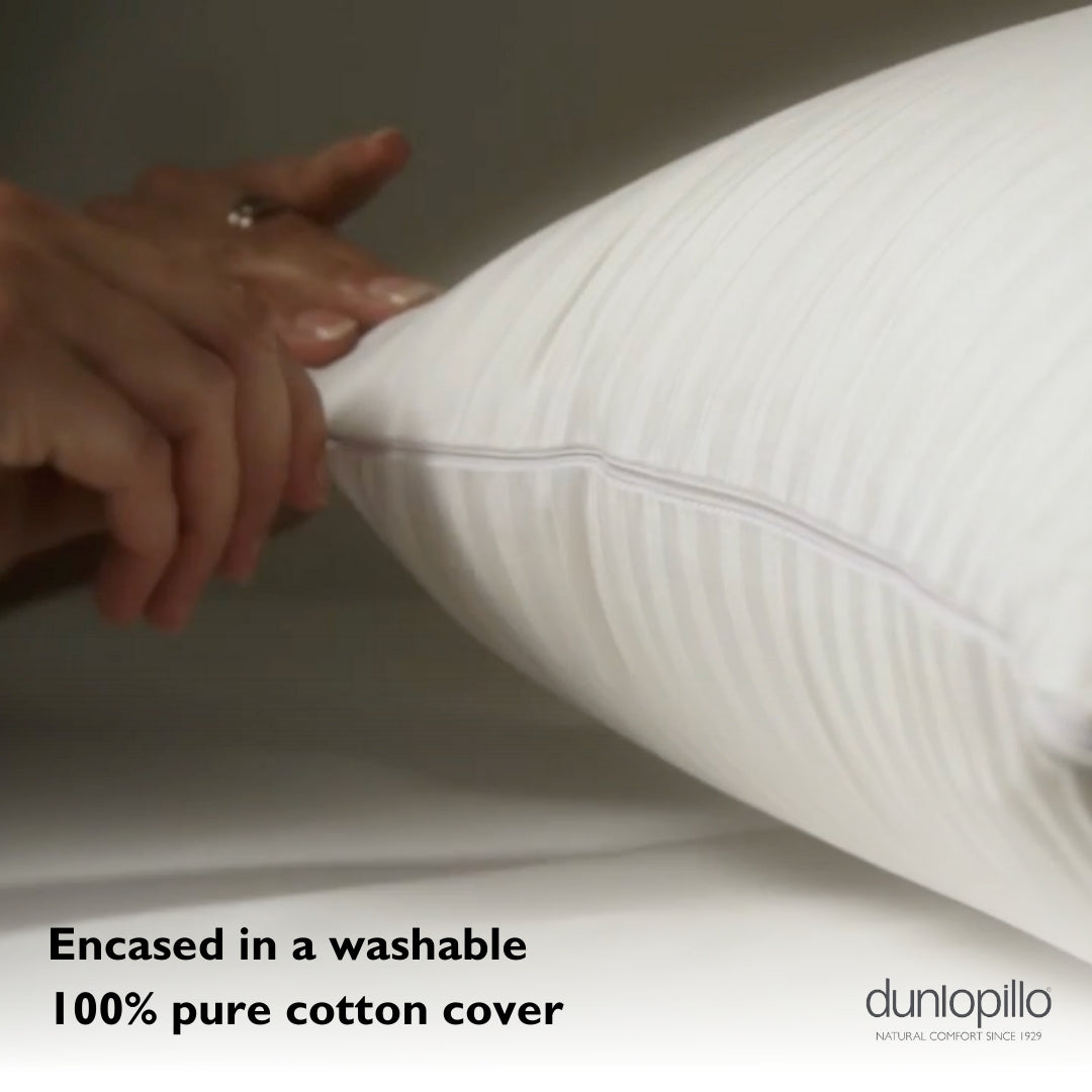 Dunlopillo Bundle - 2 Pairs with Pillow Protectors