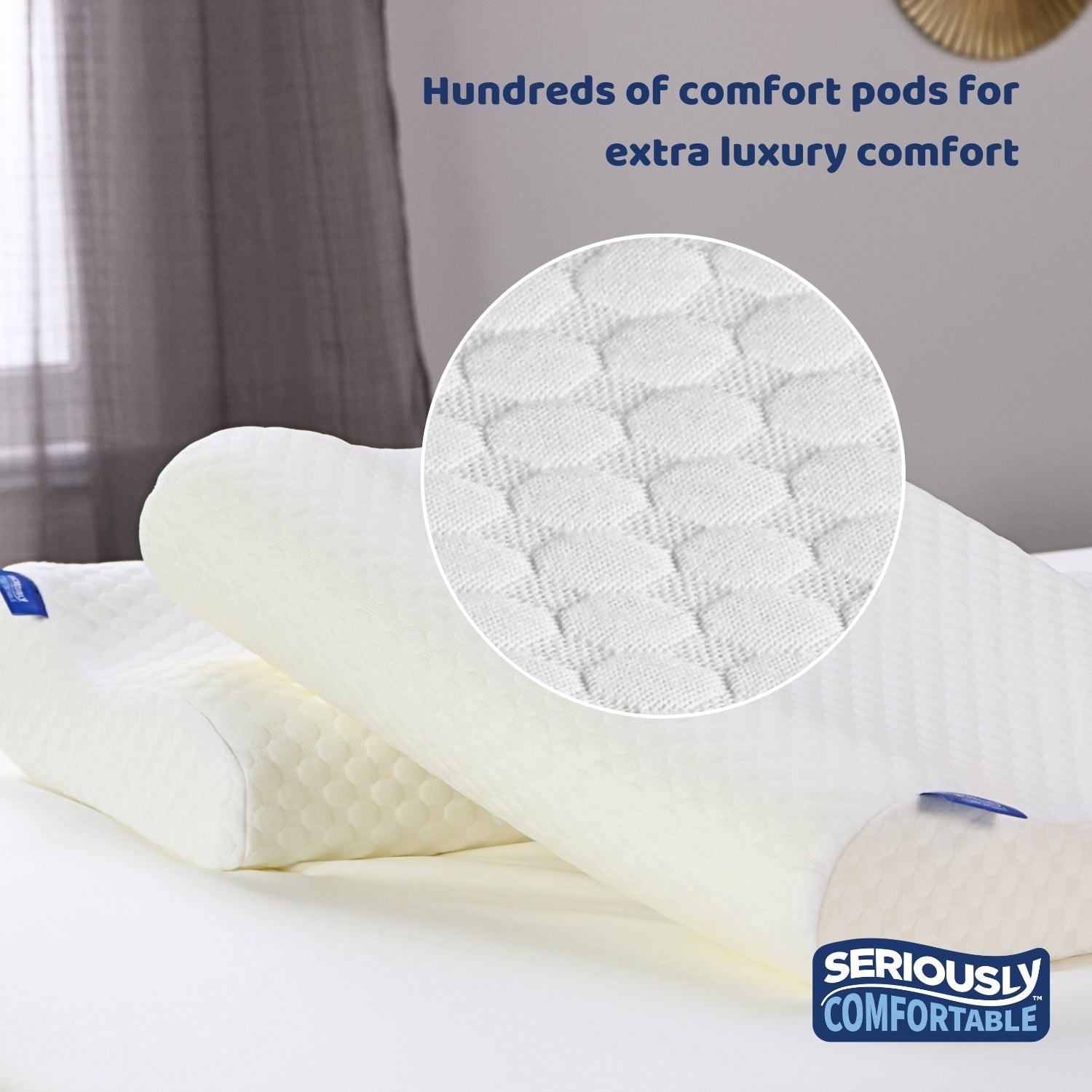 Seriously Comfortable	Anatomic Comfort Pillow