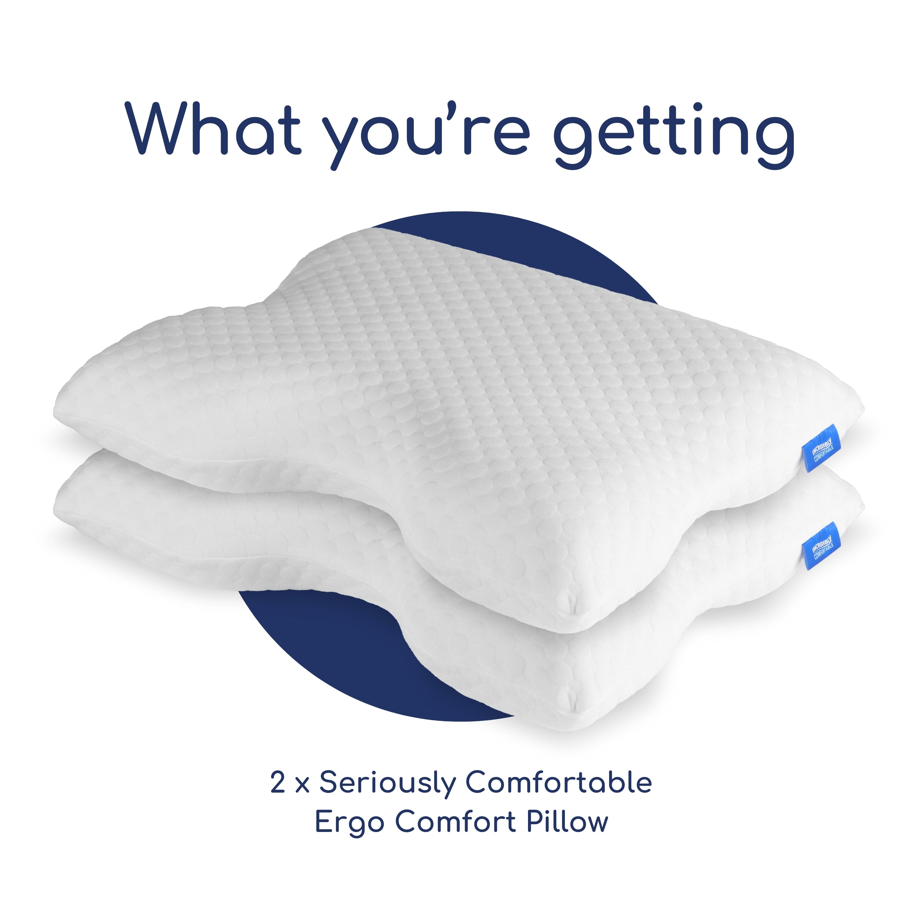 Pain Relief Bundle - 2 Pairs with Pillow Protectors