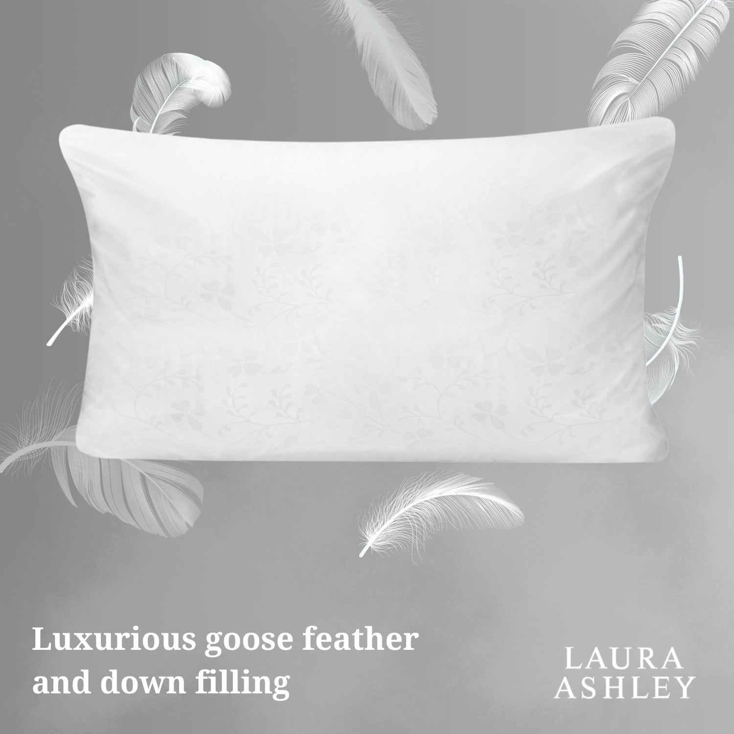 Laura Ashley Goose Feather Down Pillow