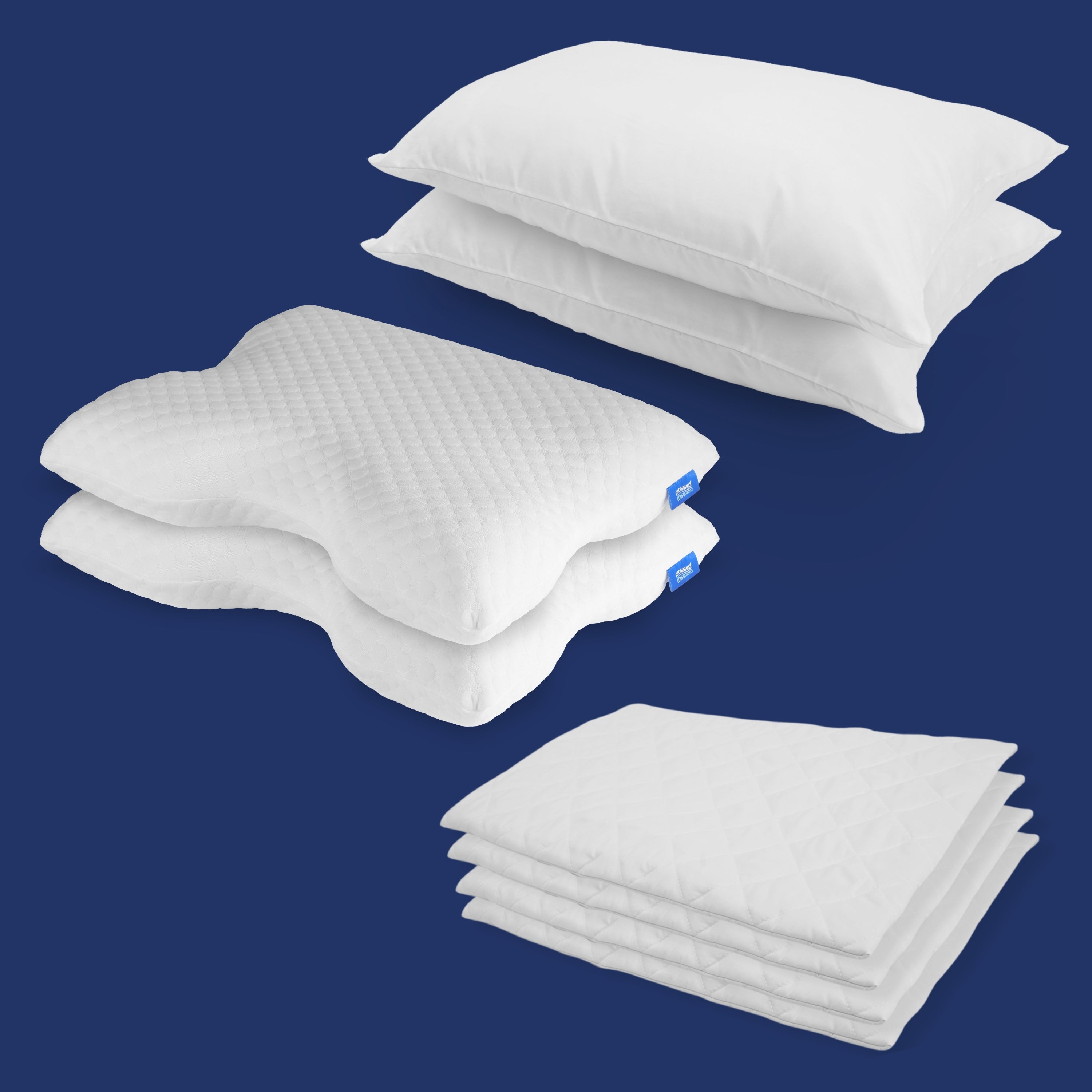 Pain Relief Bundle - 2 Pairs with Pillow Protectors