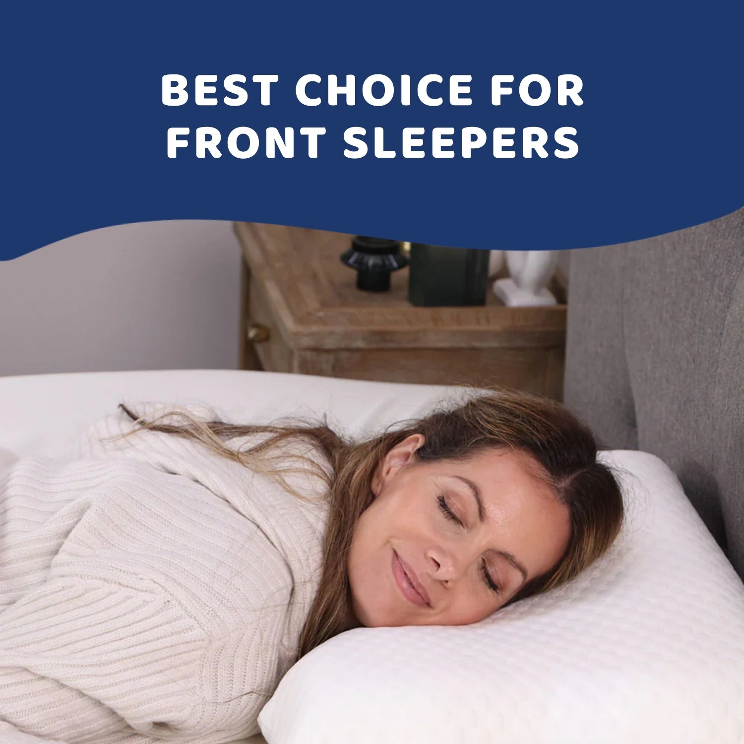 Seriously Comfortable	Memory Comfort Lower Profile Pillow