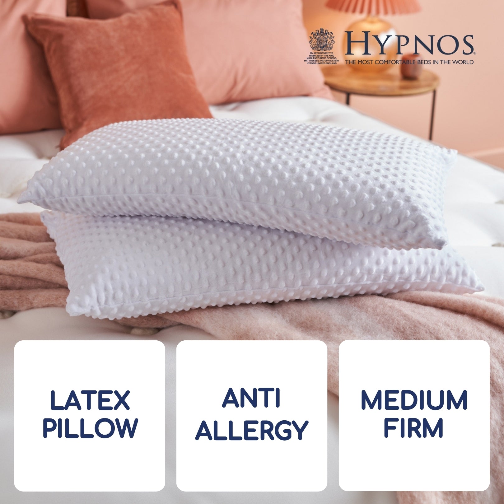 Hypnos Latex High Profile Pillow