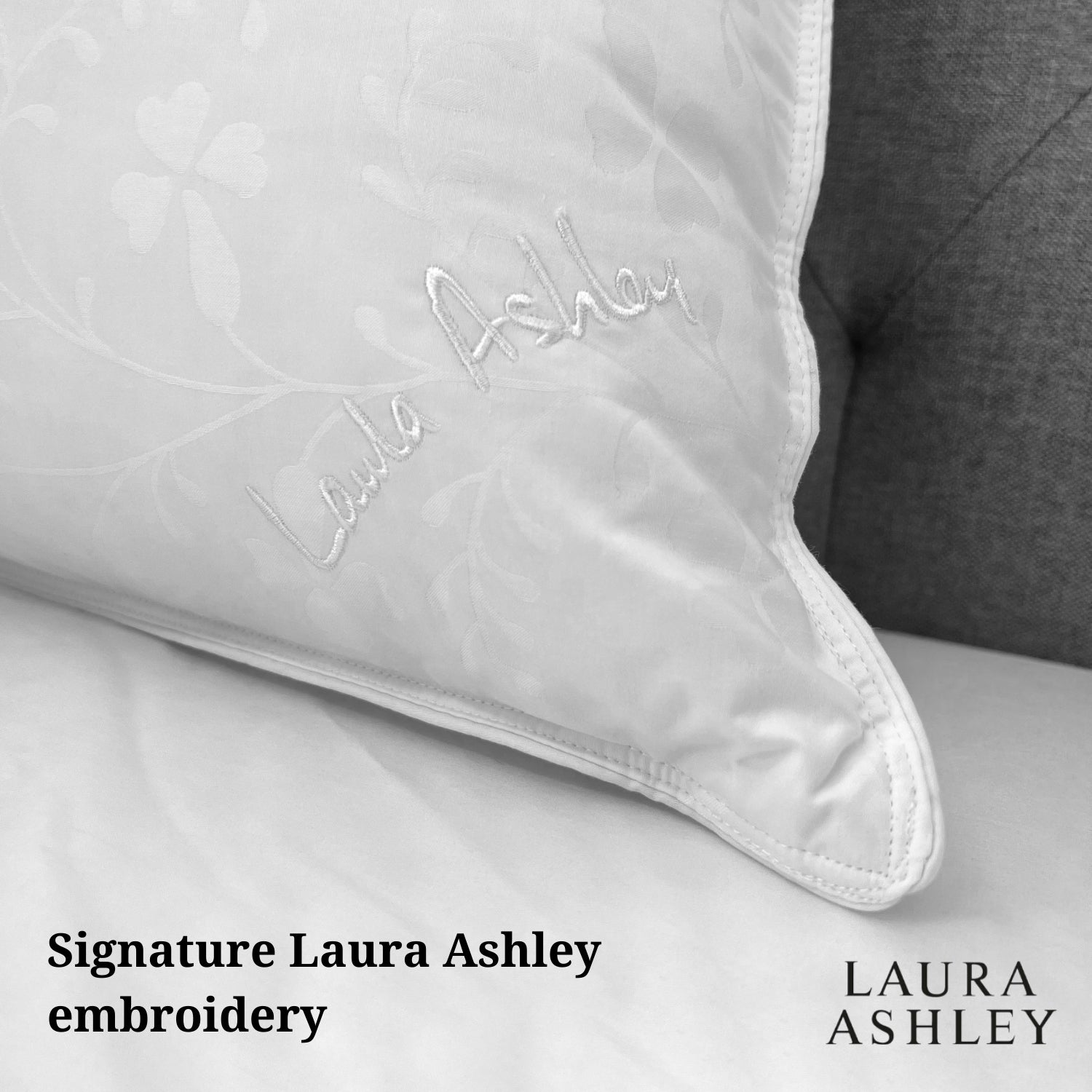 Laura Ashley Goose Feather Down Pillow