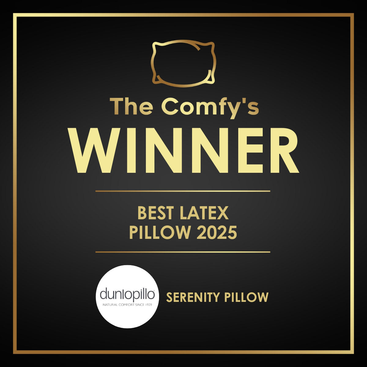 Best Latex Pillow 2025 | Dunlopillo Serenity Latex Pillow