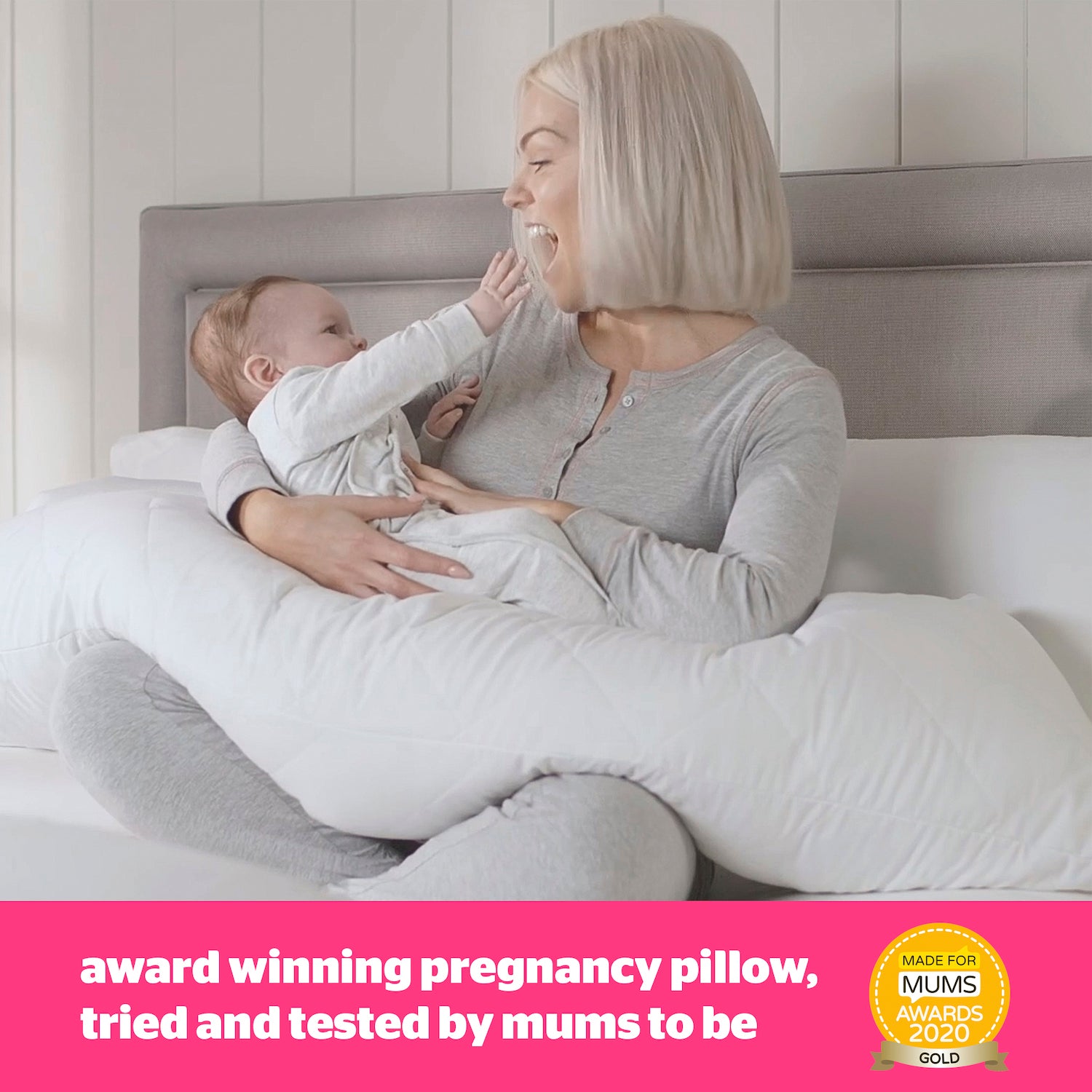 Silentnight Body Support Pillow for Pregnancy and Nursing 