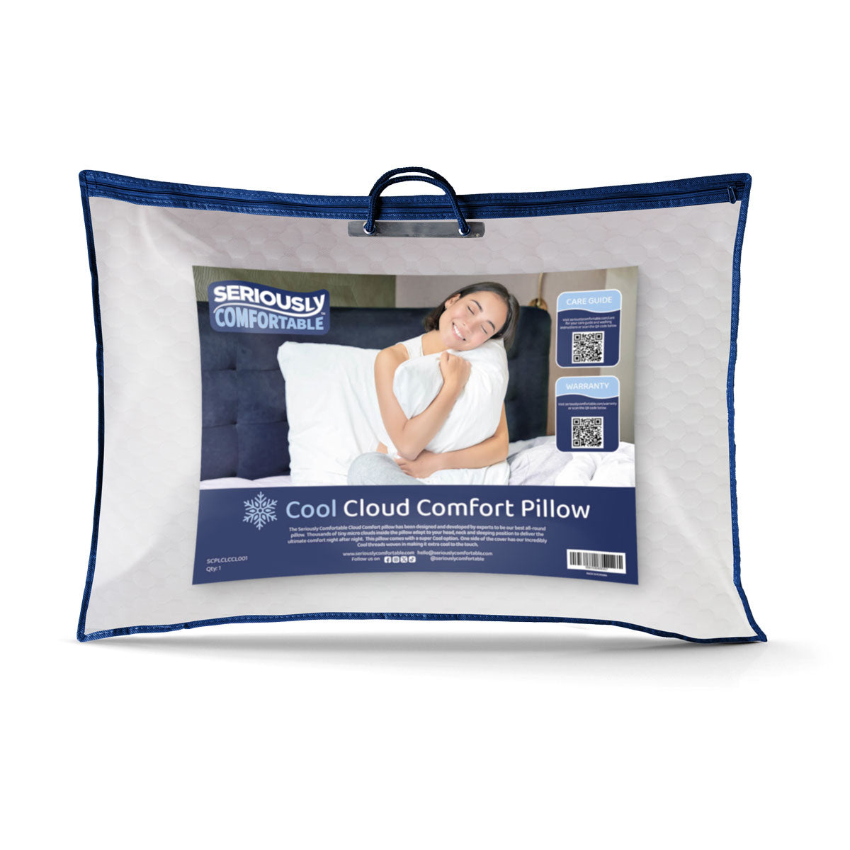 Seriously Comfortable	Cool Cloud Comfort Pillow