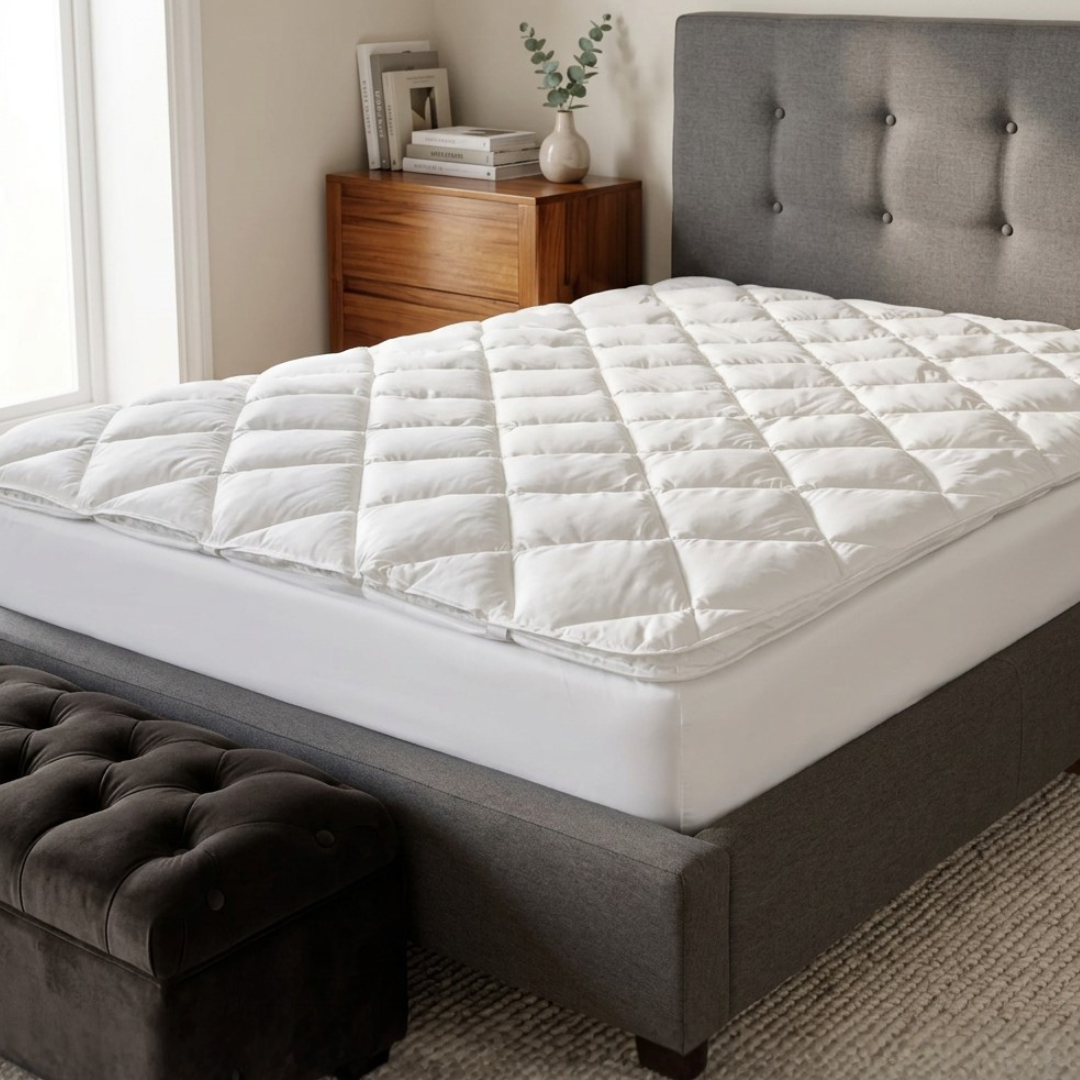 The Mattress Topper Company Double Comfort Cotton Mattress Topper