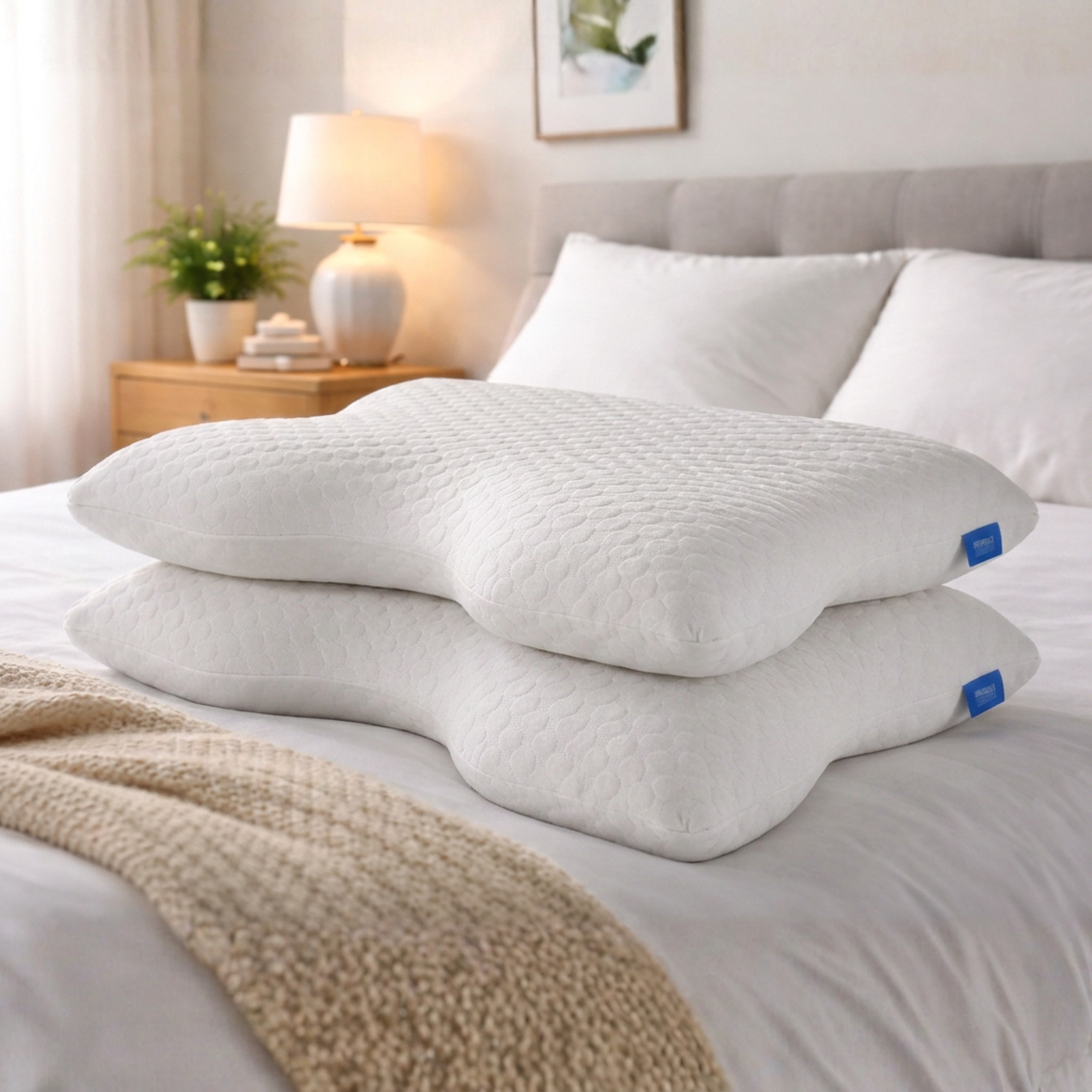 Ergo Pain Relief Pillow - Pack of 2 by Seriously Comfortable