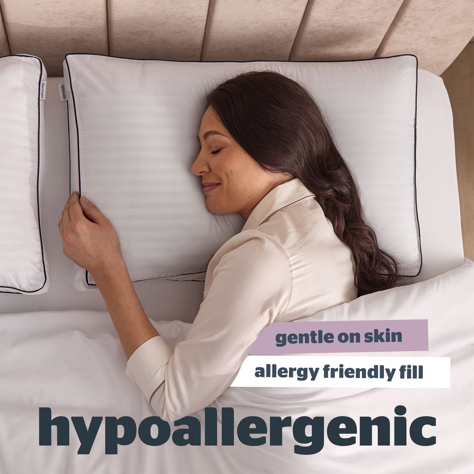 Silentnight Hotel Collection Box Pillow - Pack of 4