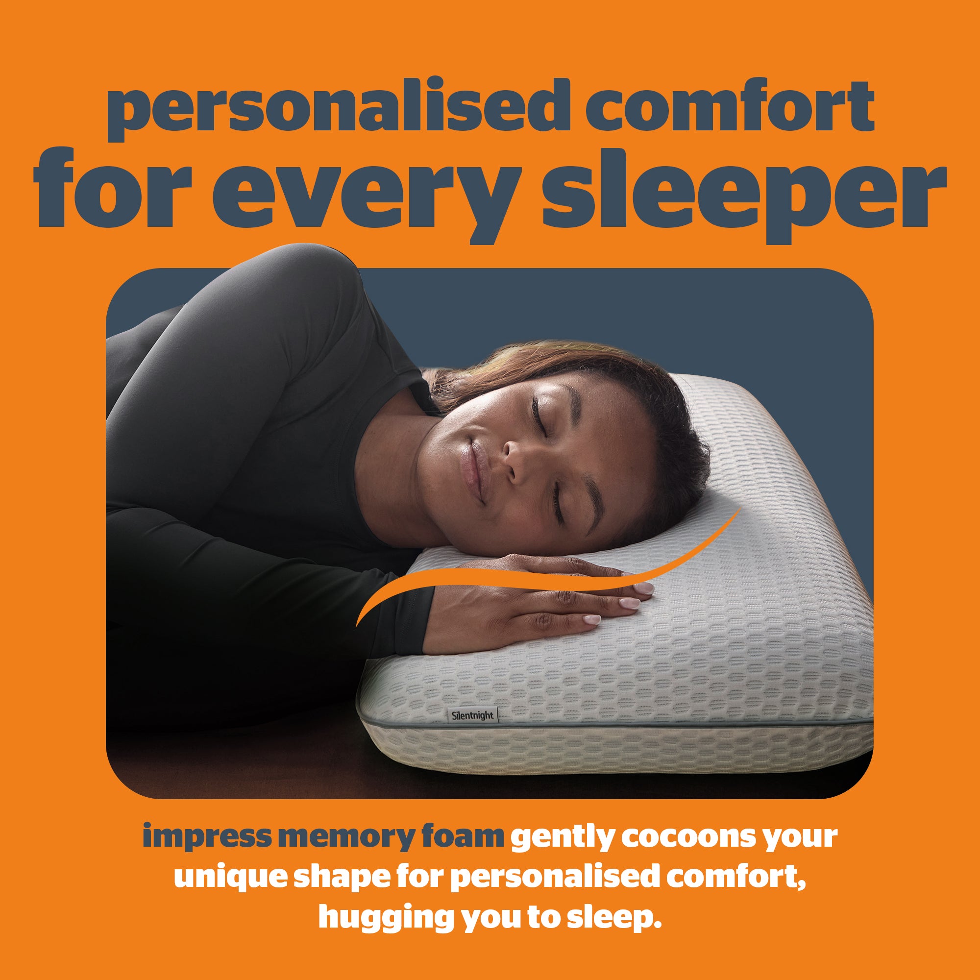 Silentnight Impress Memory Foam Firm Pillow