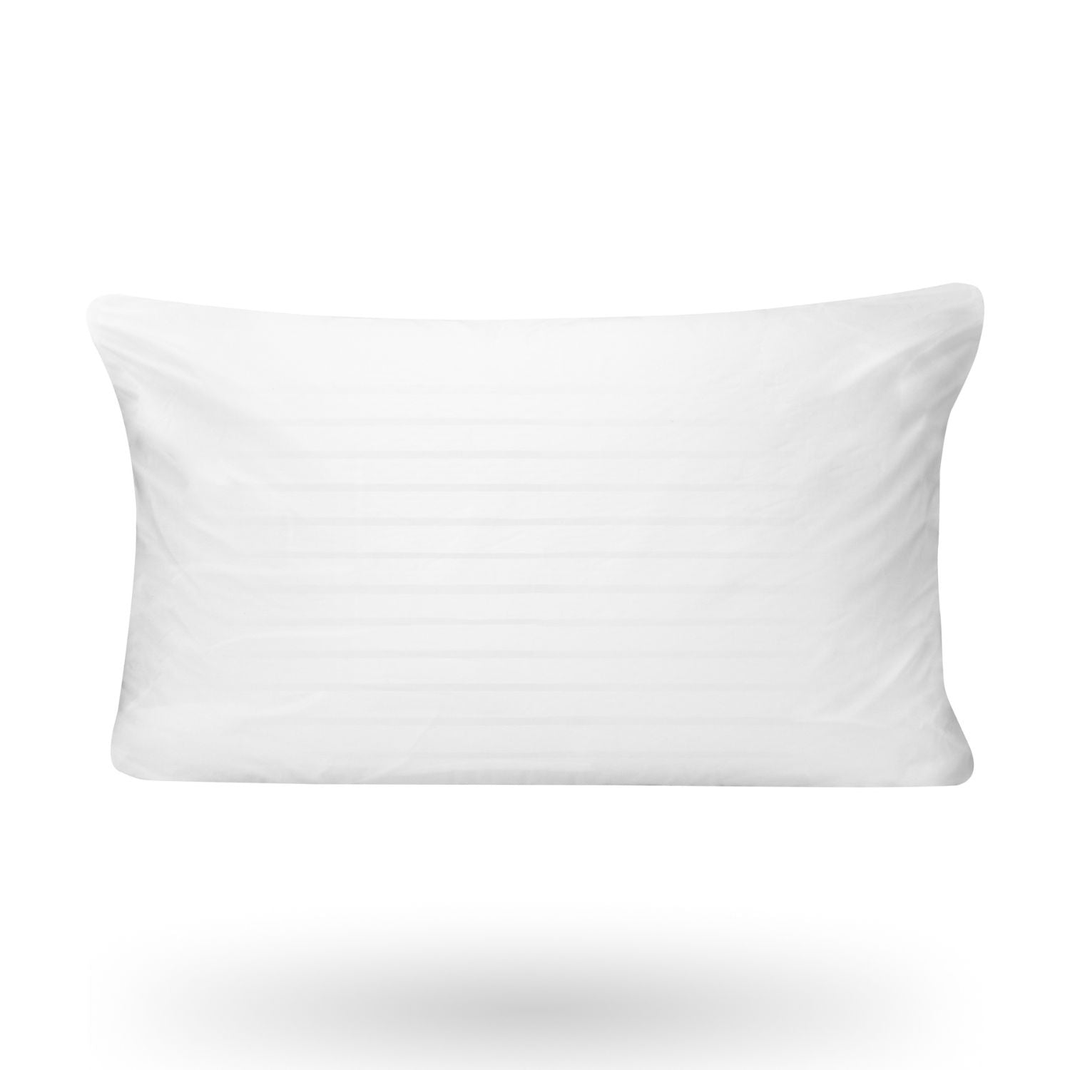 The Laura Ashley Duck Feather & Down Pillow with its luxurious satin stripe 100% cotton cover 