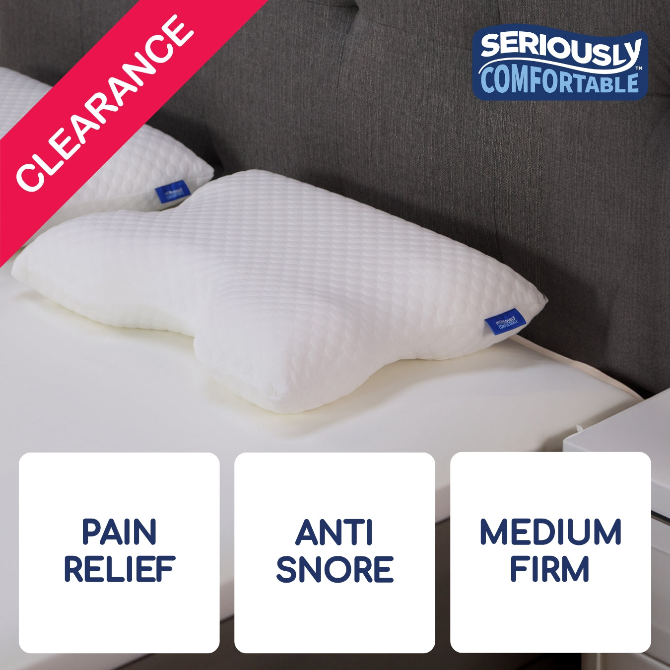 Seriously Comfortable Ergo Comfort Pillow