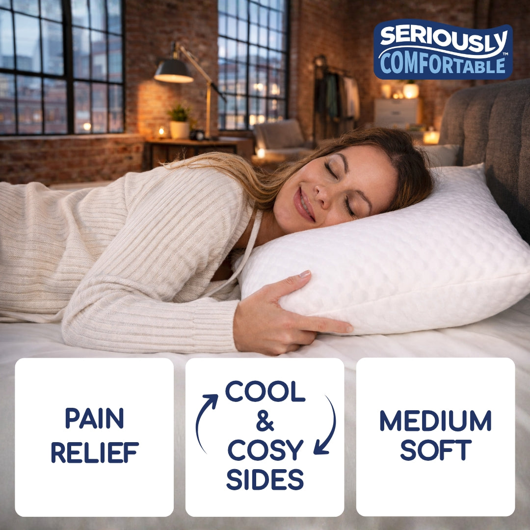 Seriously Comfortable	Cool & Cosy Cloud Pillow
