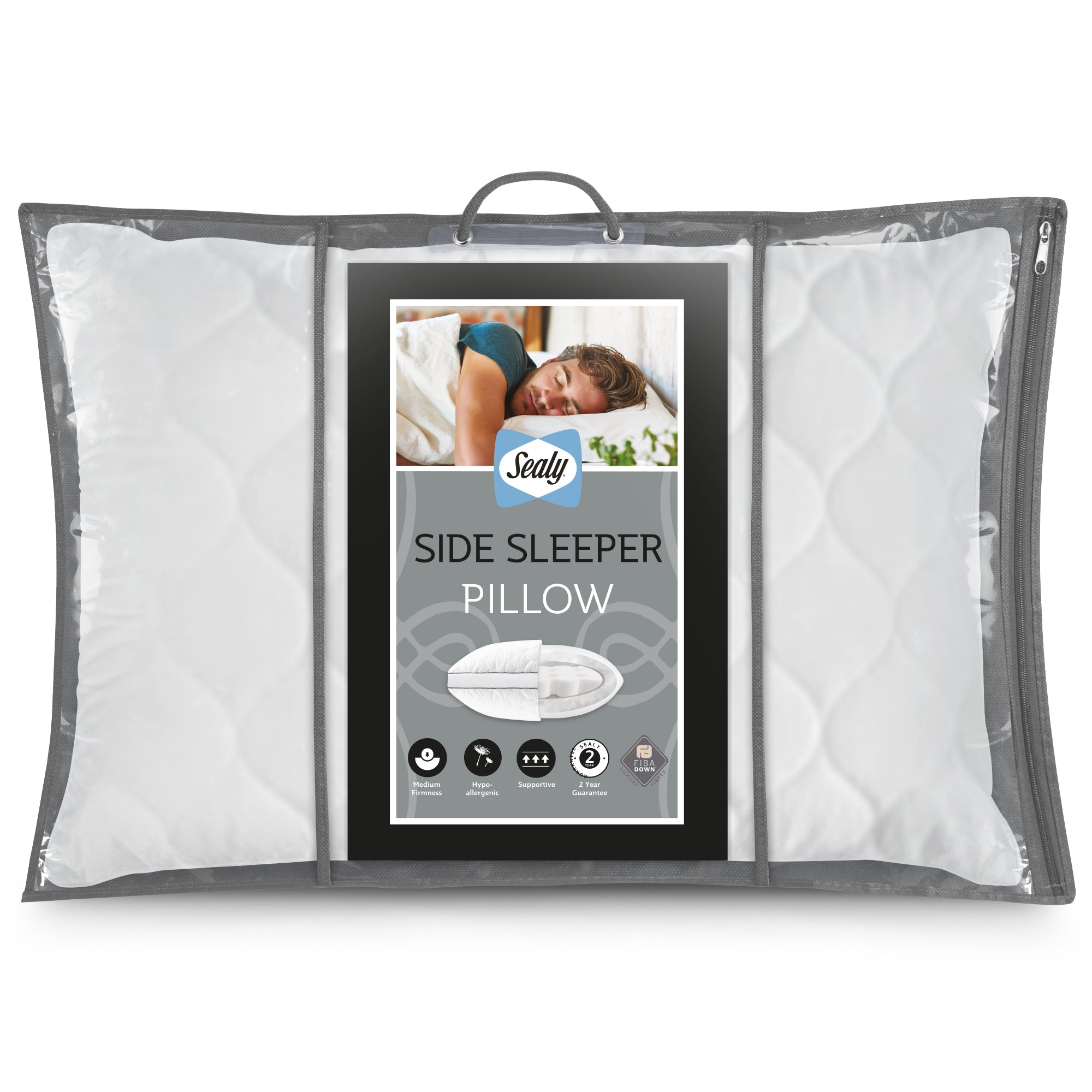 Sealy Side Sleeper Pillow - Pack of 4