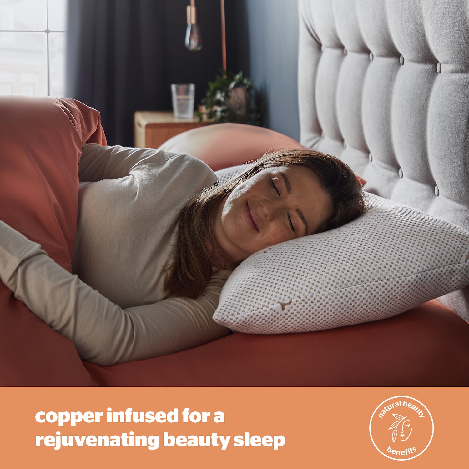 Silentnight Anti-Ageing Copper Pillow
