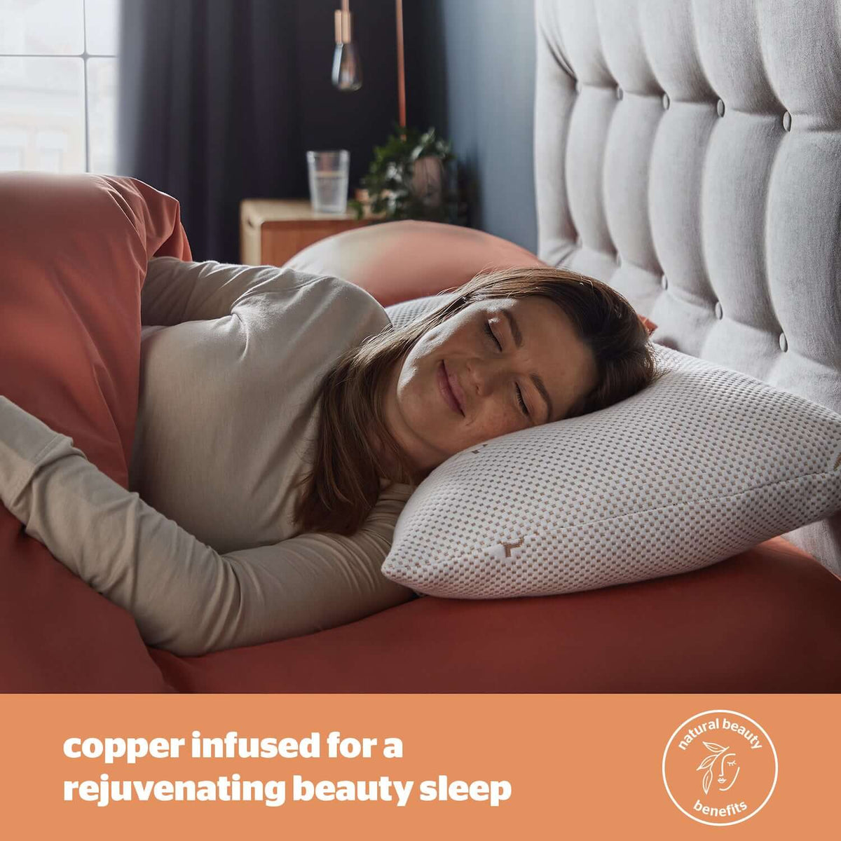 Silentnight AntiAgeing Copper Pillow