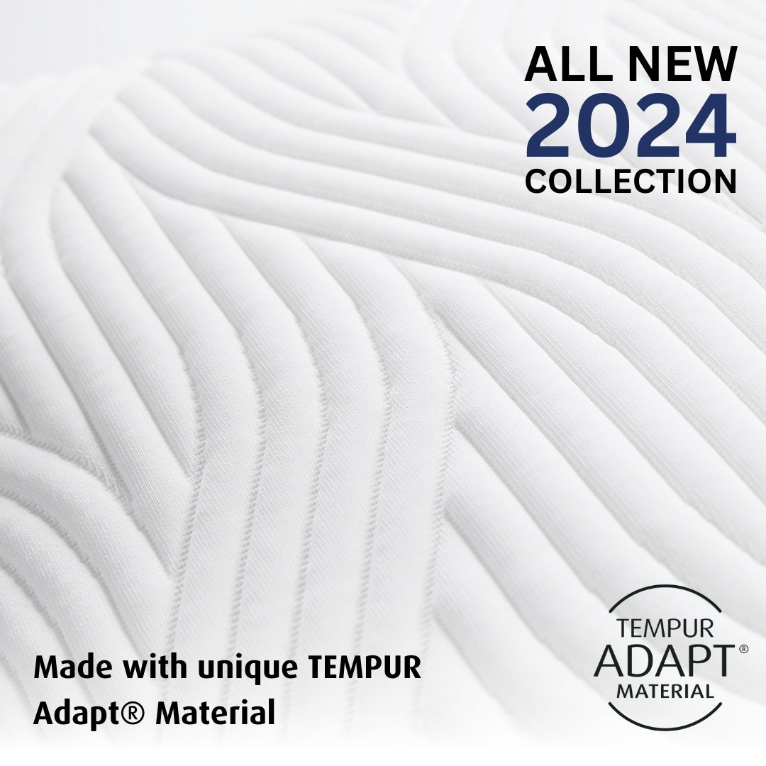 Tempur Pillows Adapt® Material provide total pressure relief and support 