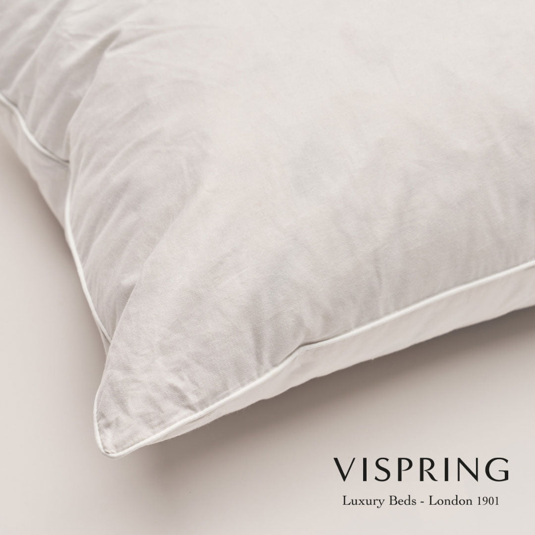 Vispring European Duck Feather and Down King Size Pillow