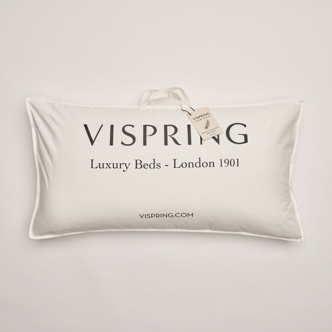 Vispring European Duck Feather and Down King Size Pillow