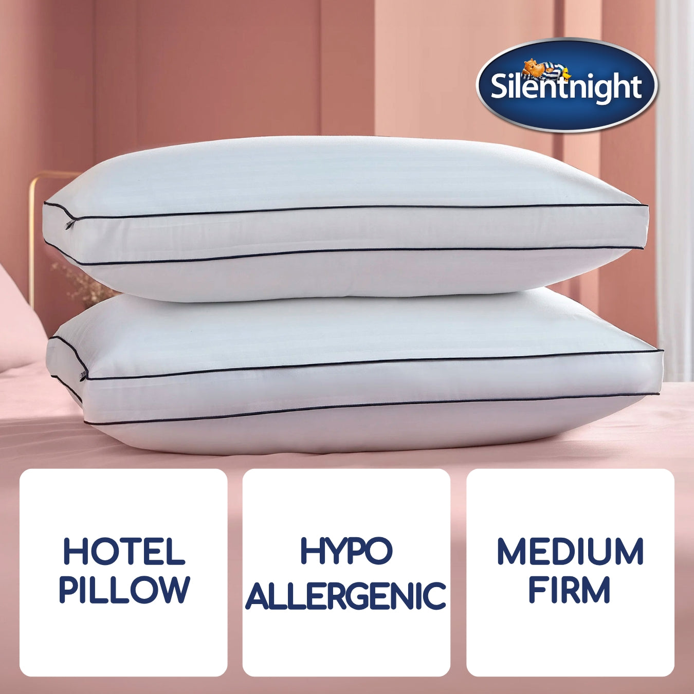 Silentnight Hotel Collection Box Pillow Pairs