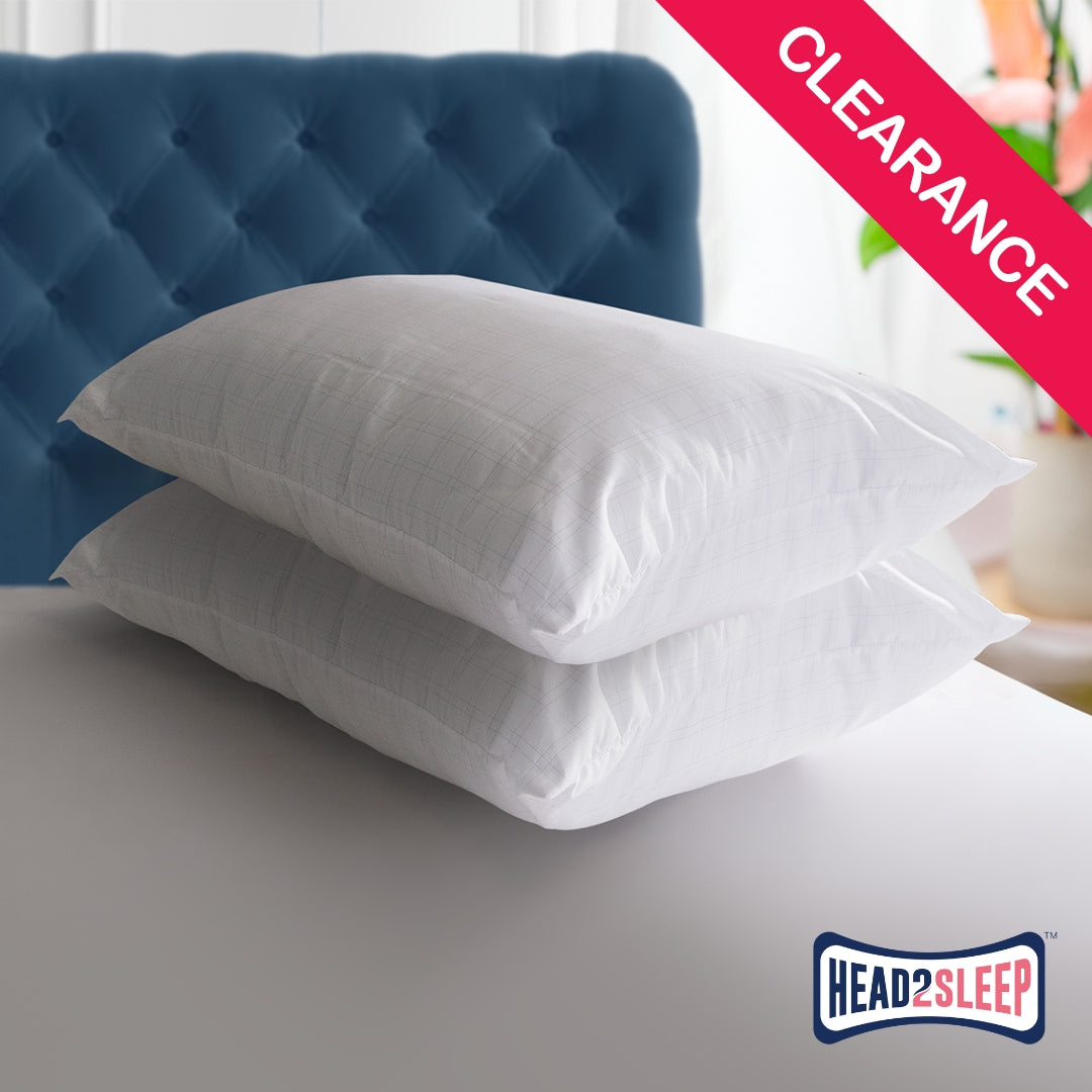 Head2Sleep Anti-Stress Pillow - Pack of 2 CLEARANCE