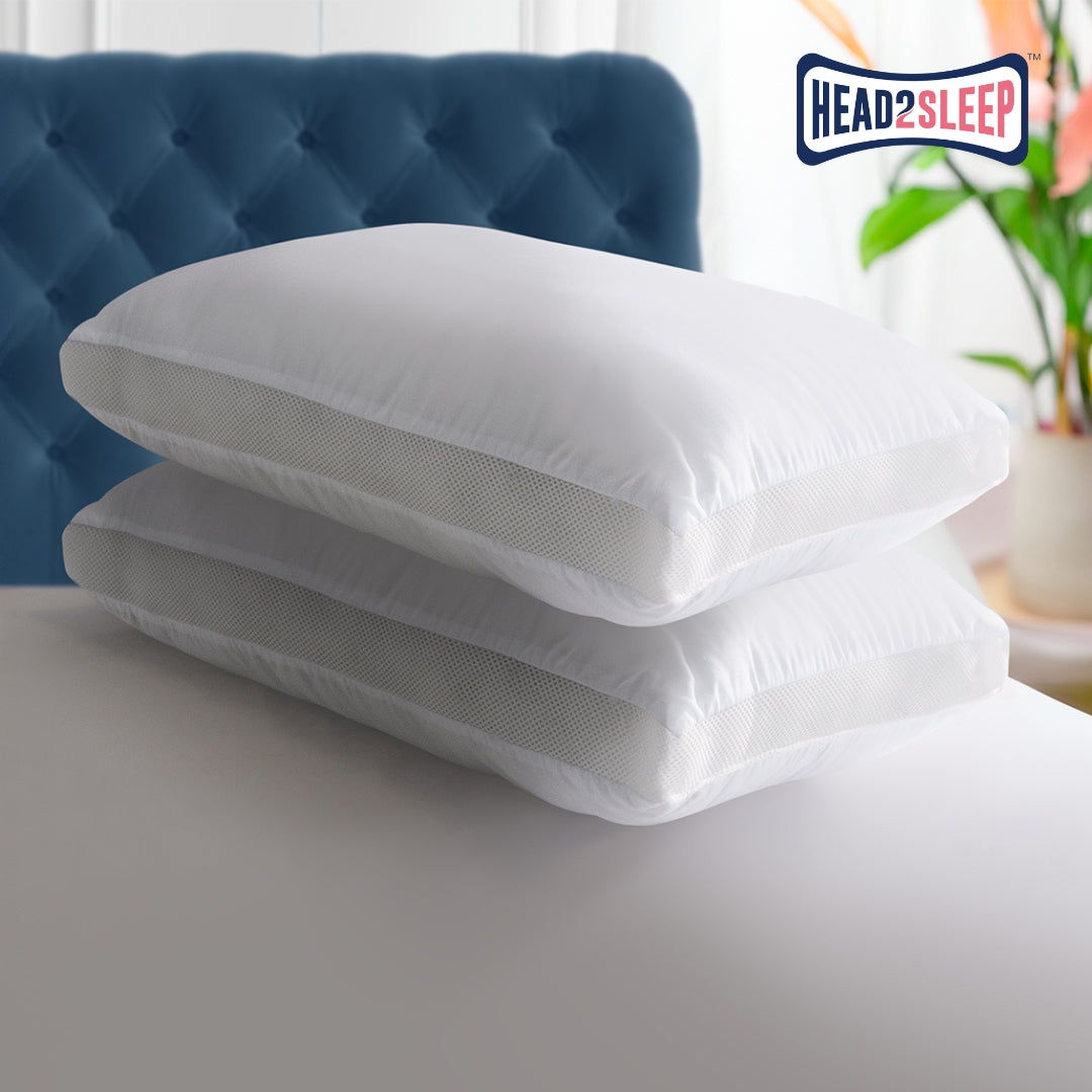 Head2Sleep Breeze Pillow - Pack of 2