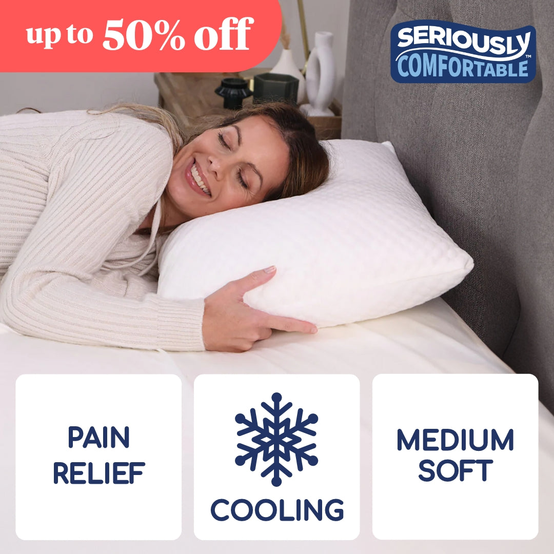 Seriously Comfortable	Cool Cloud Comfort Pillow