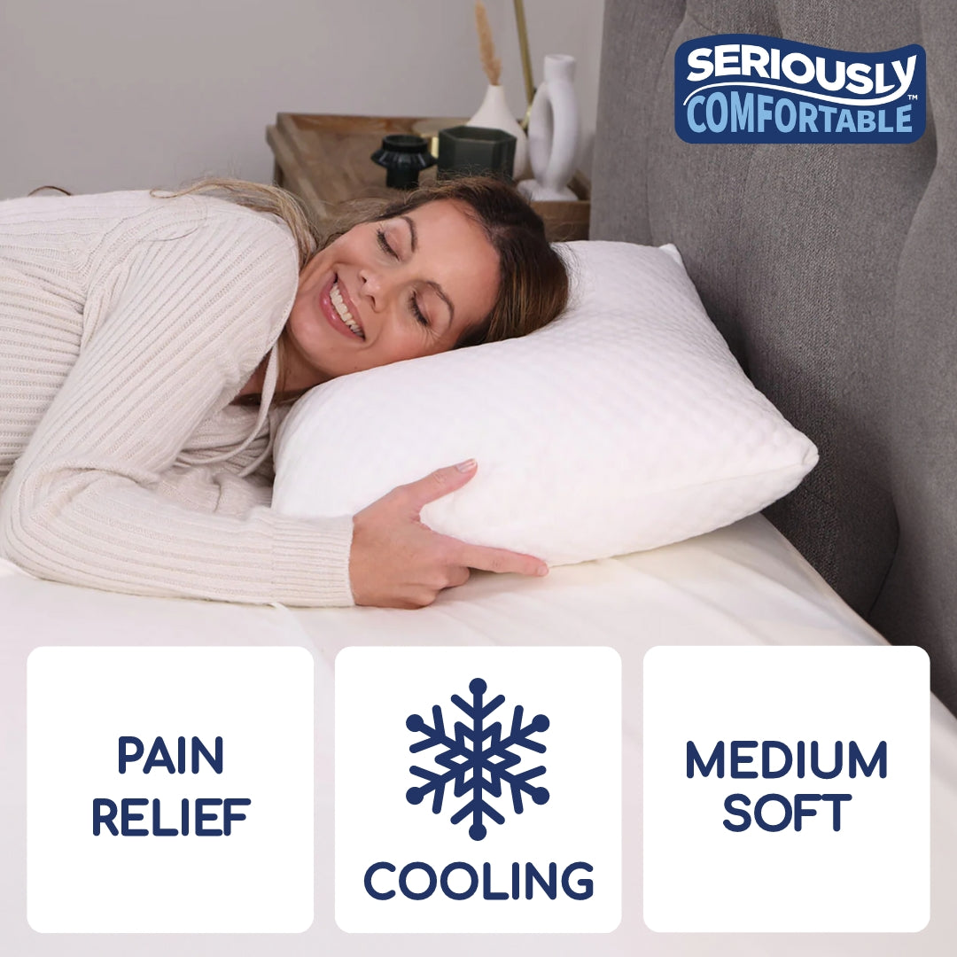 Seriously Comfortable	Cool Cloud Comfort Pillow