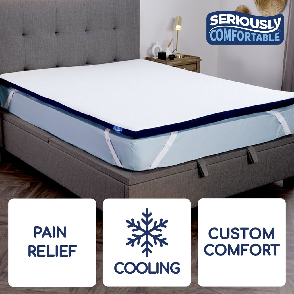 Seriously Comfortable Cool Revive Plus Mattress Topper