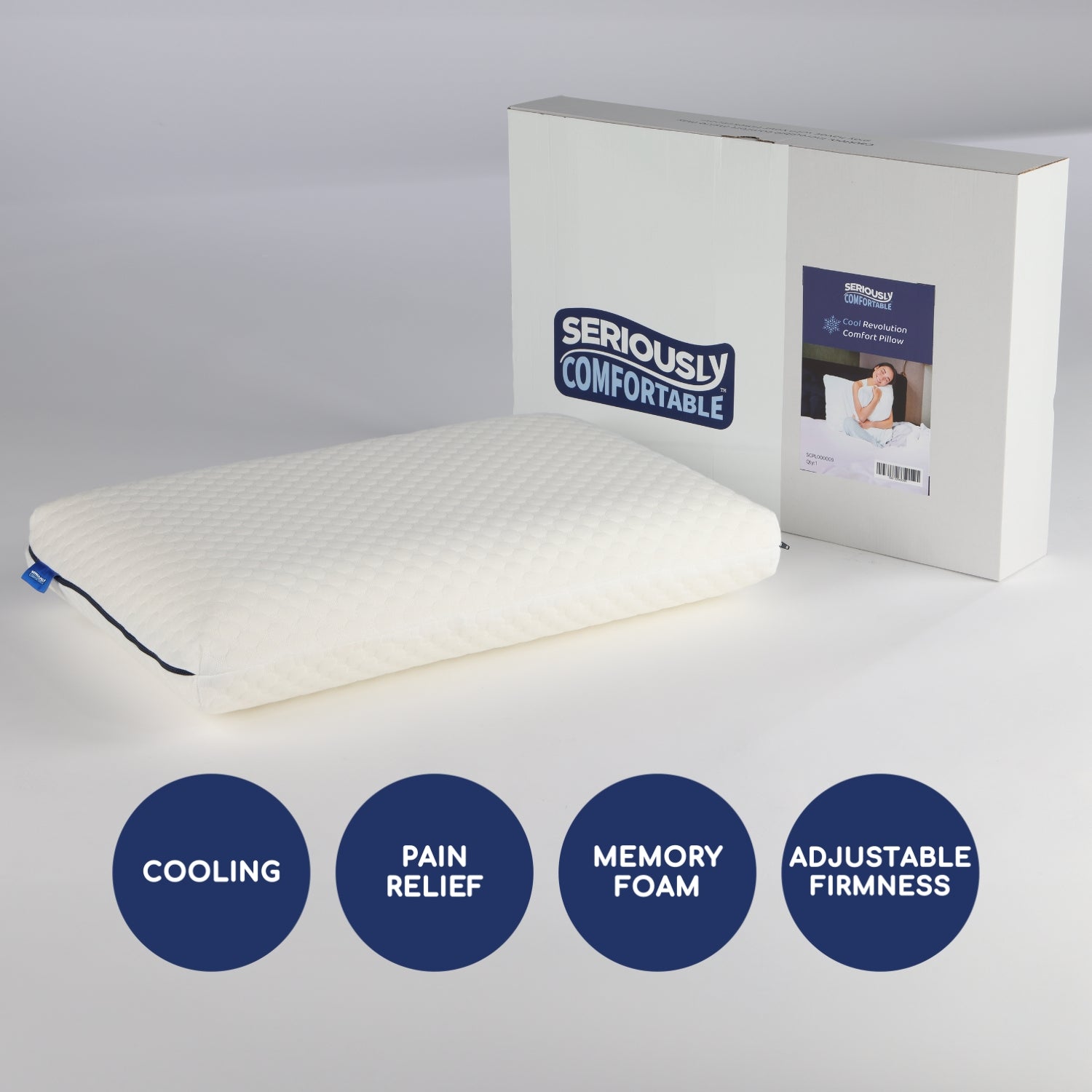 Seriously Comfortable	Cool Revolution Comfort Pillow