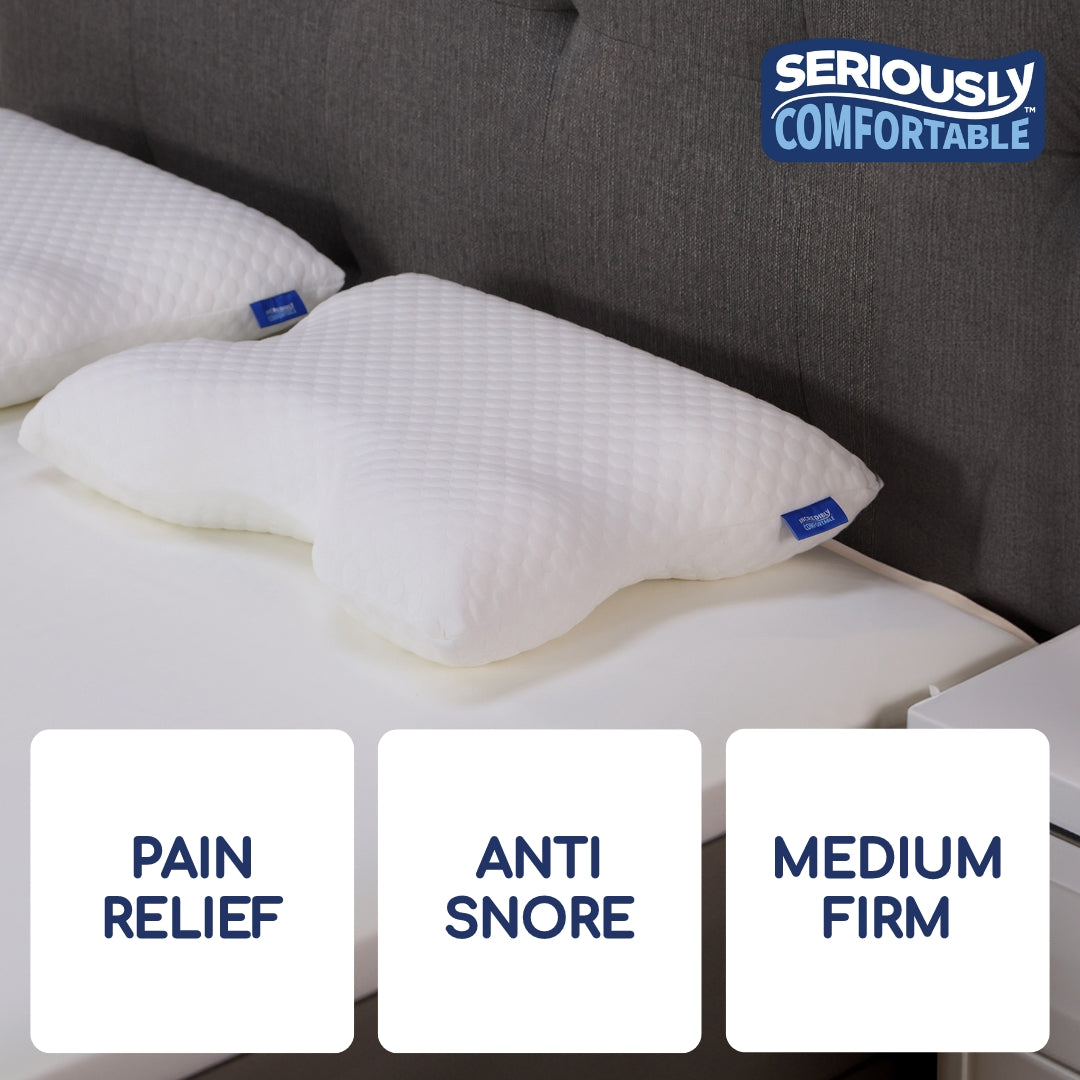 Seriously Comfortable Ergo Comfort Pillow - World's No.1 Pain Relief Pillow